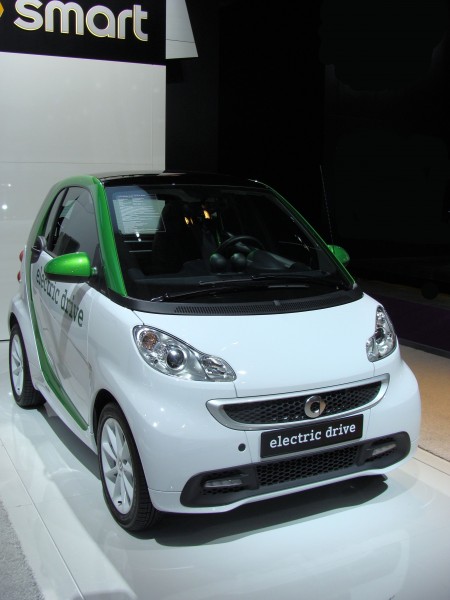 Smart Fortwo Coupé electric drive on MIAS 2012
