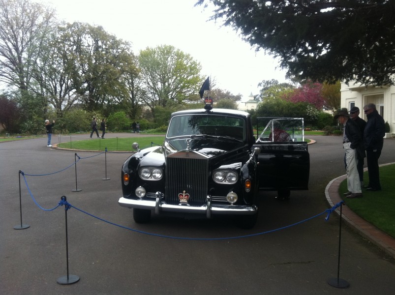 The Governor Generals' Rolls Royce