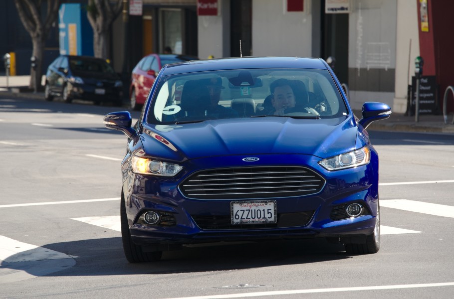 Uber Ford Fusion, second generation
