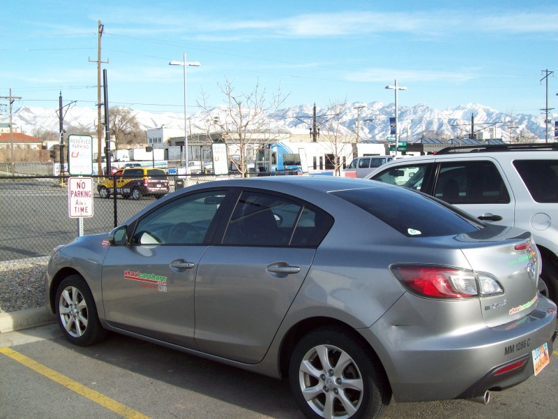 UCarShare car at Salt Lake Intermodal Hub