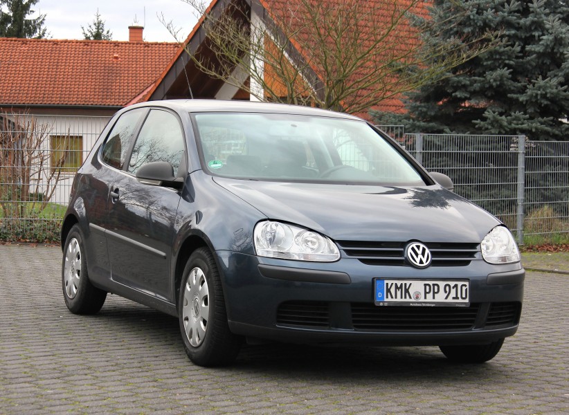VW Golf V, Bj. 2007, 2-türig, vorn re
