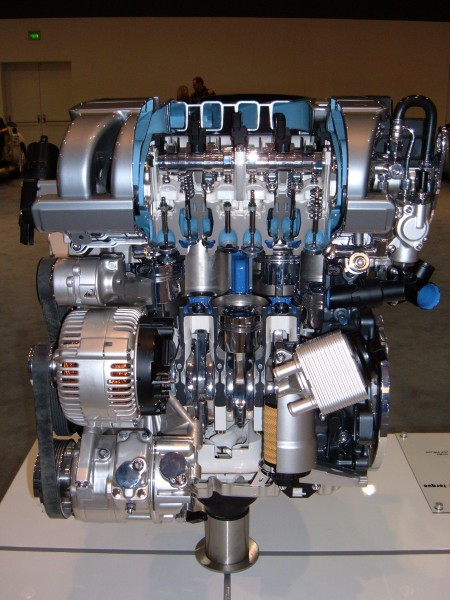 VW Touareg 3.6L engine 3