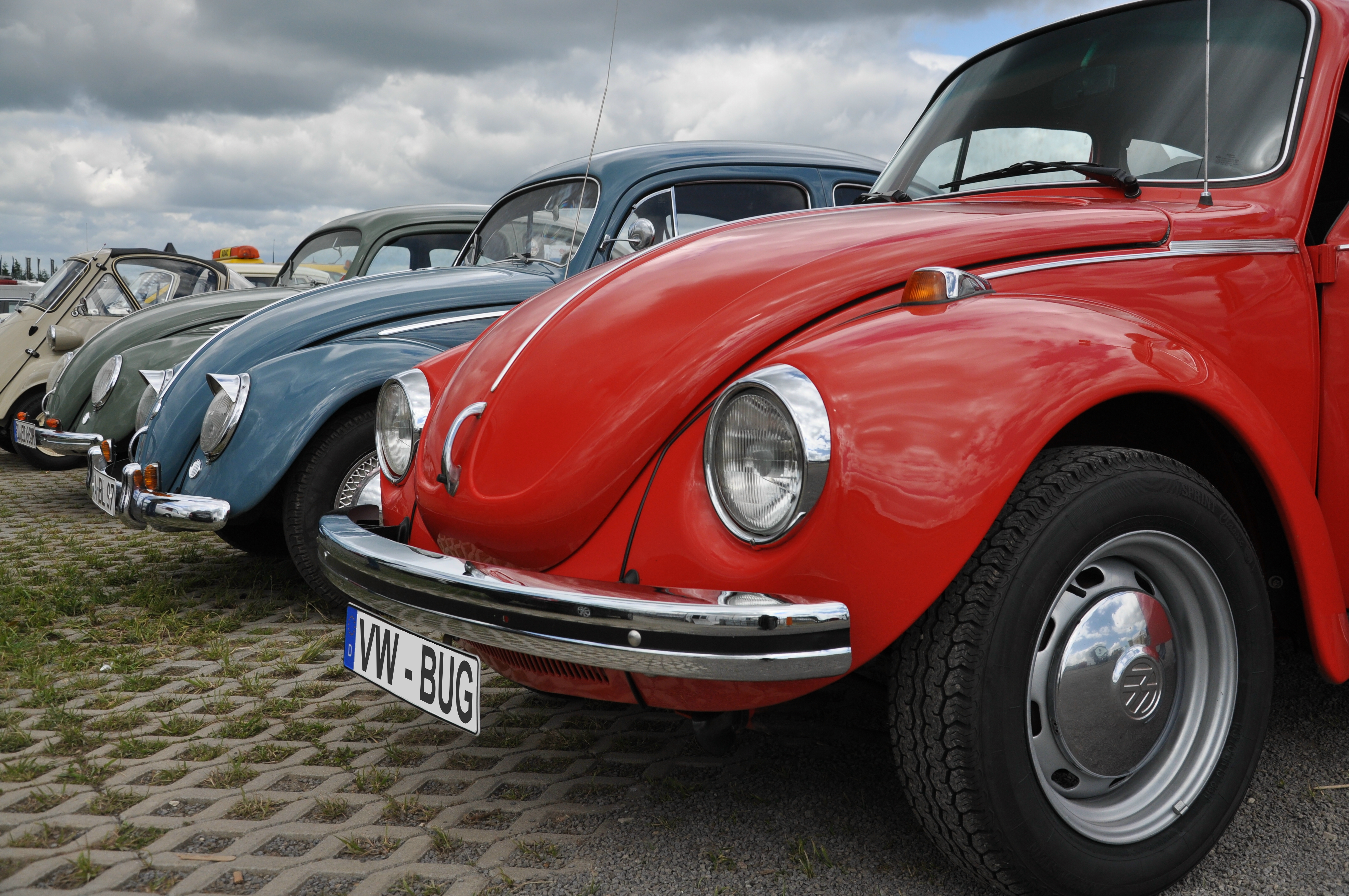 Red bug-blue bug