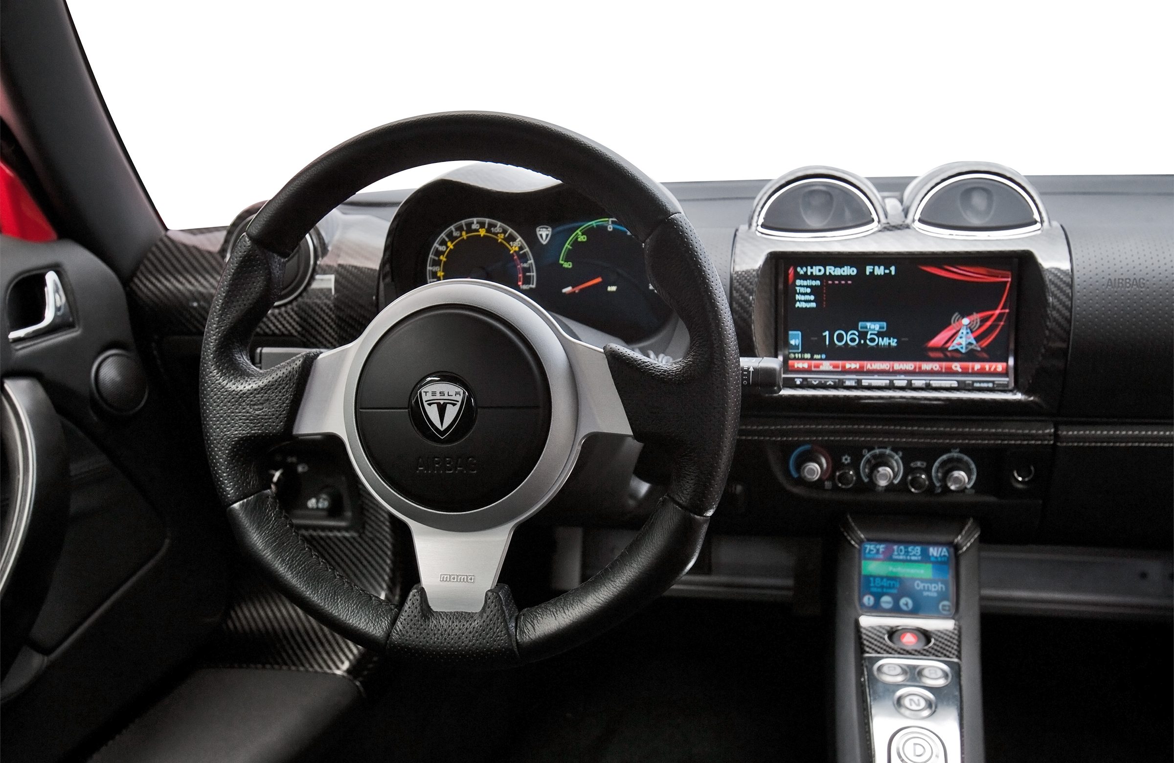 Roadster interior