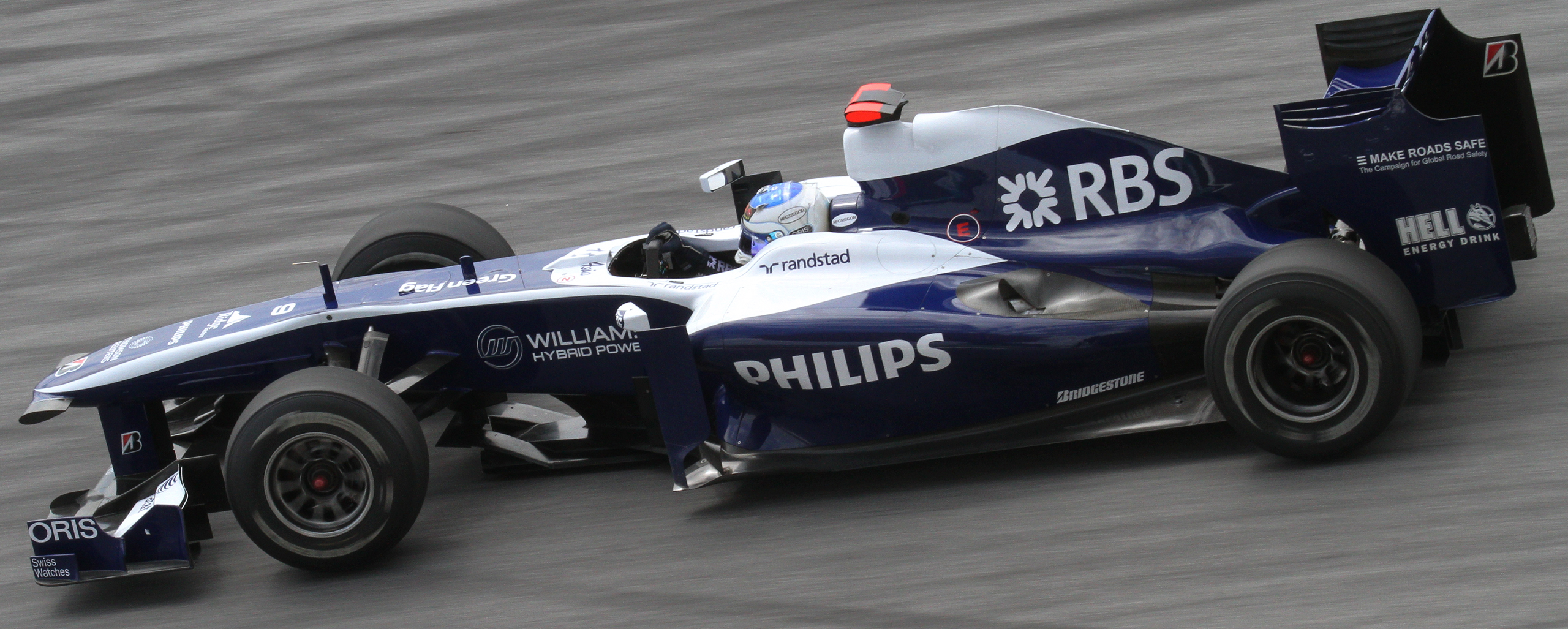 Rubens Barrichello 2010 Malaysia 1st Free Practice