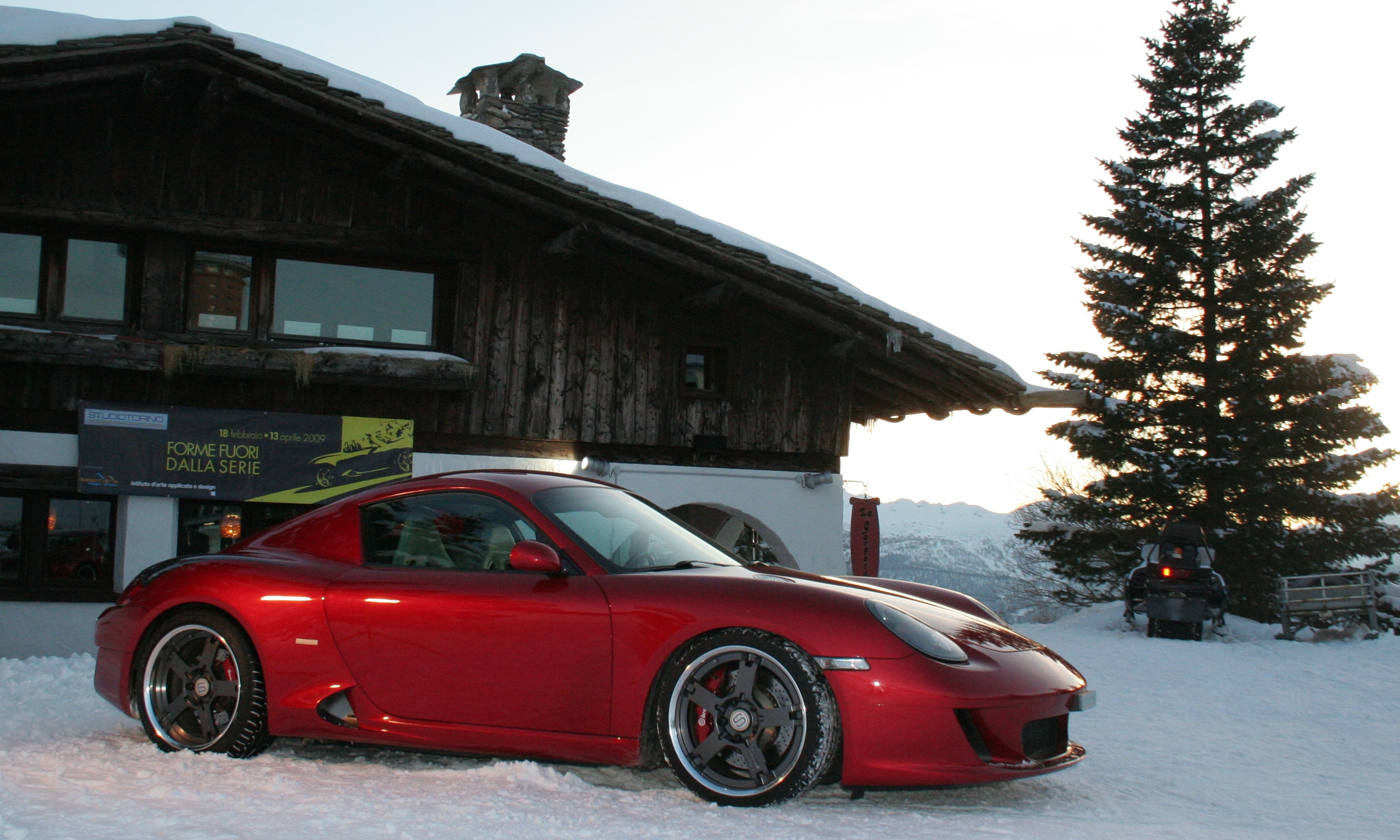 Ruf RK Coupè a Sestriere