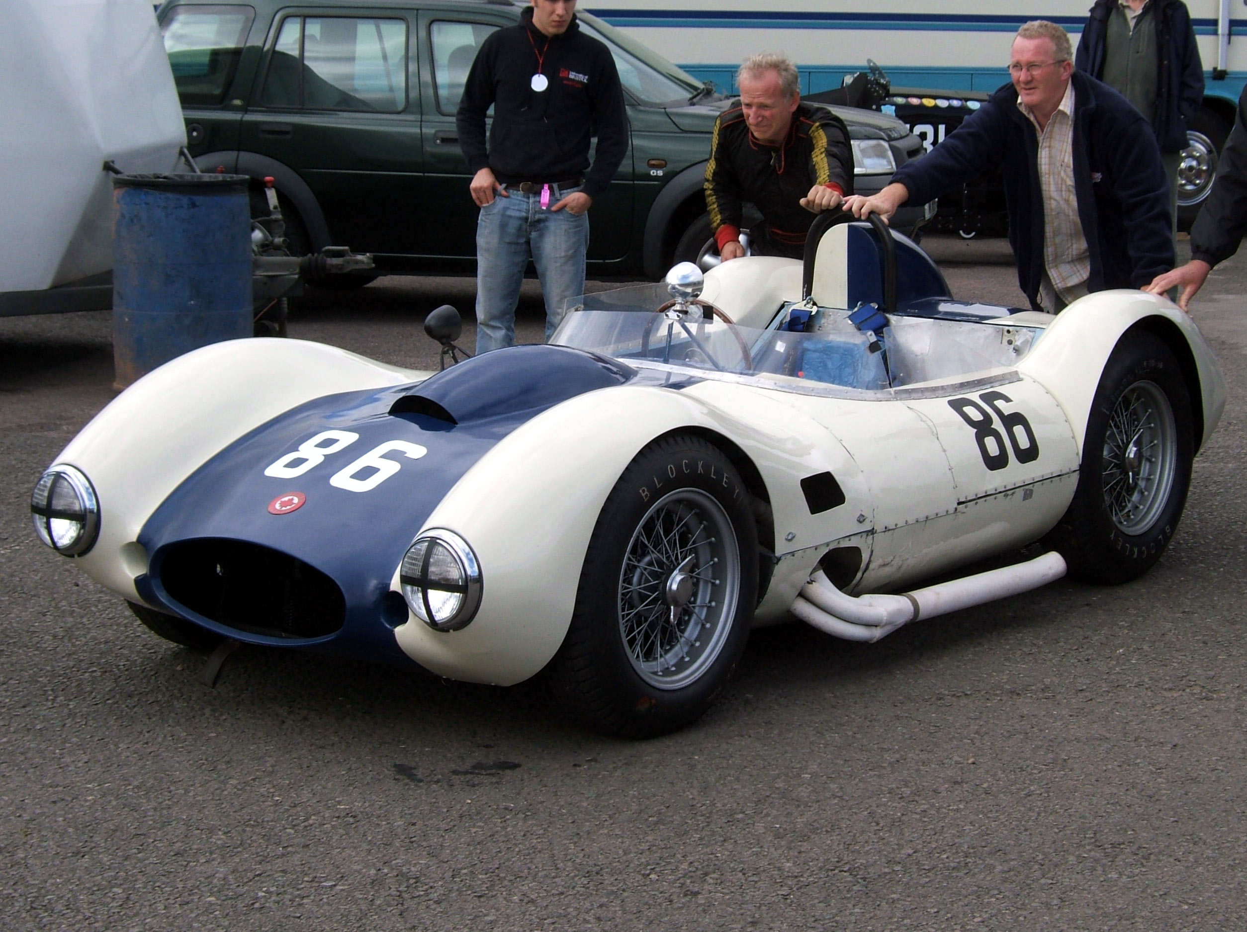 Sadler MkIII Donington paddock