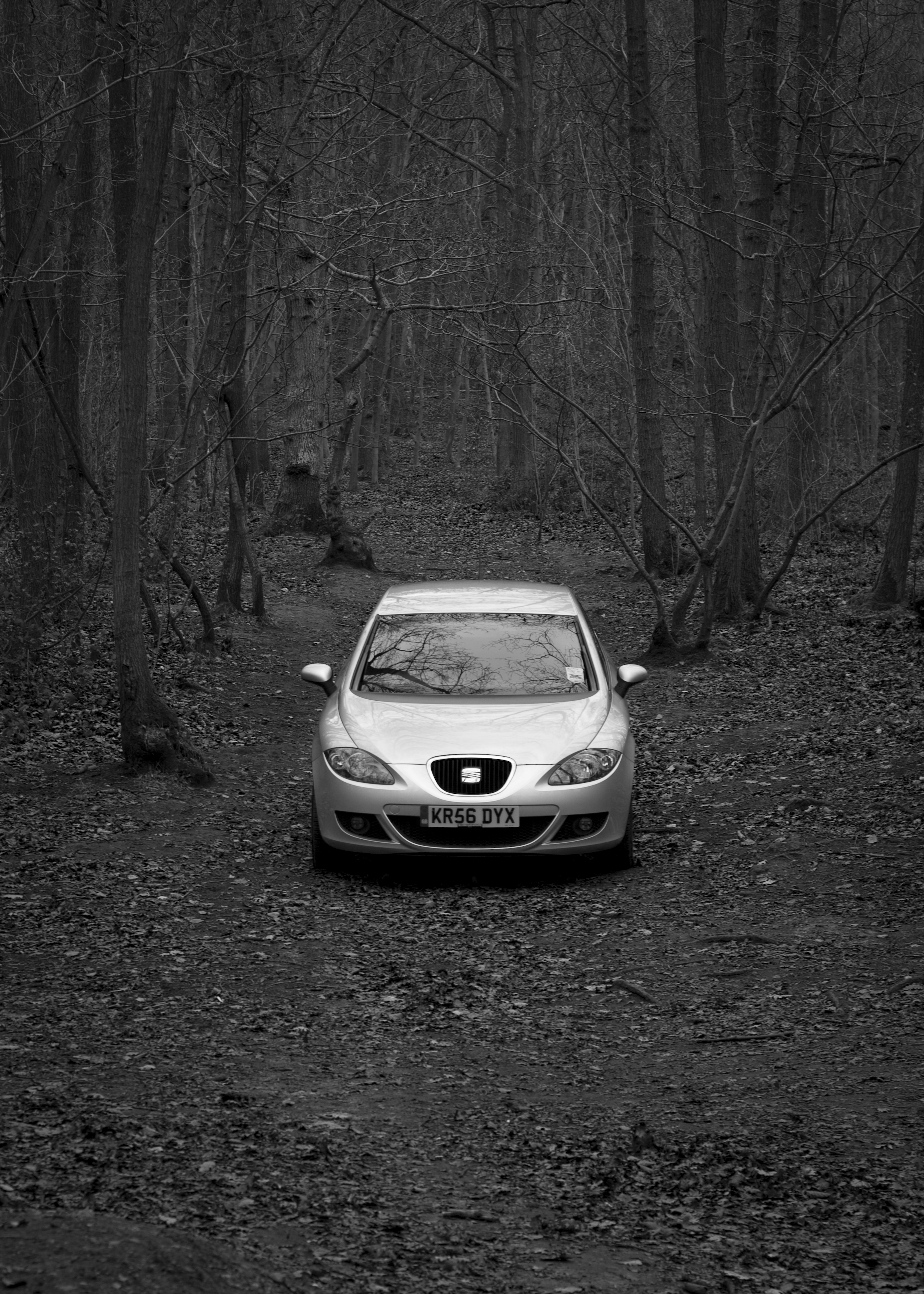 SEAT Leon Mk2 TDI bw front view