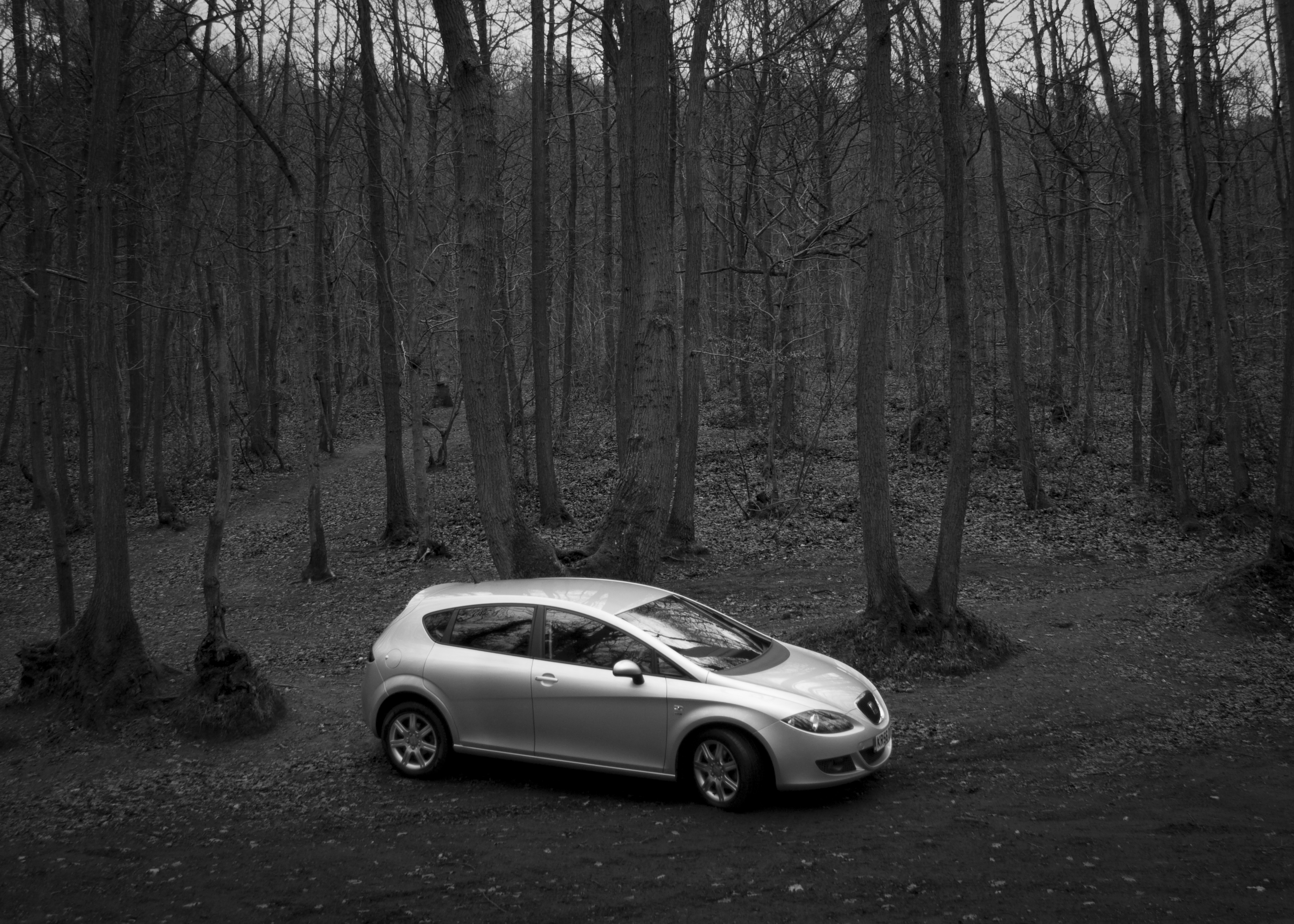 SEAT Leon Mk2 TDI bw side view