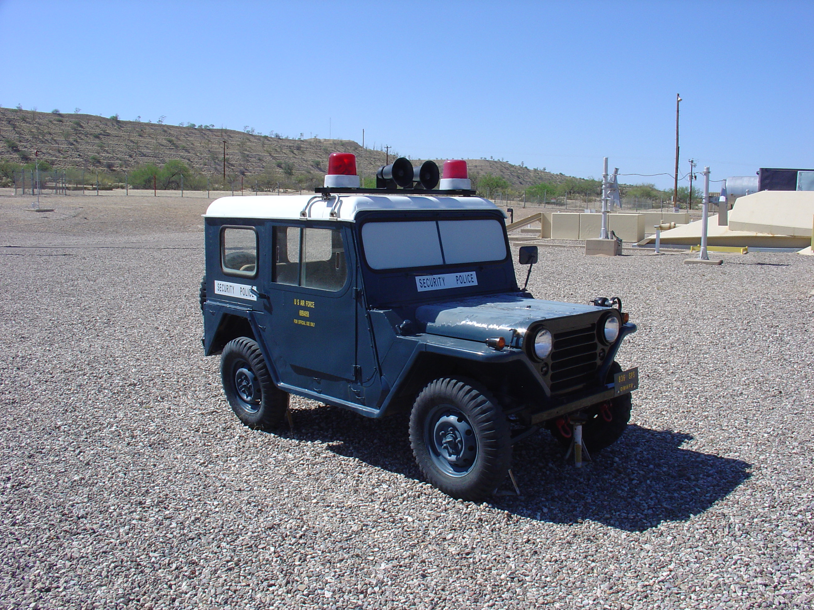 Security police, Titan Missile Museum 