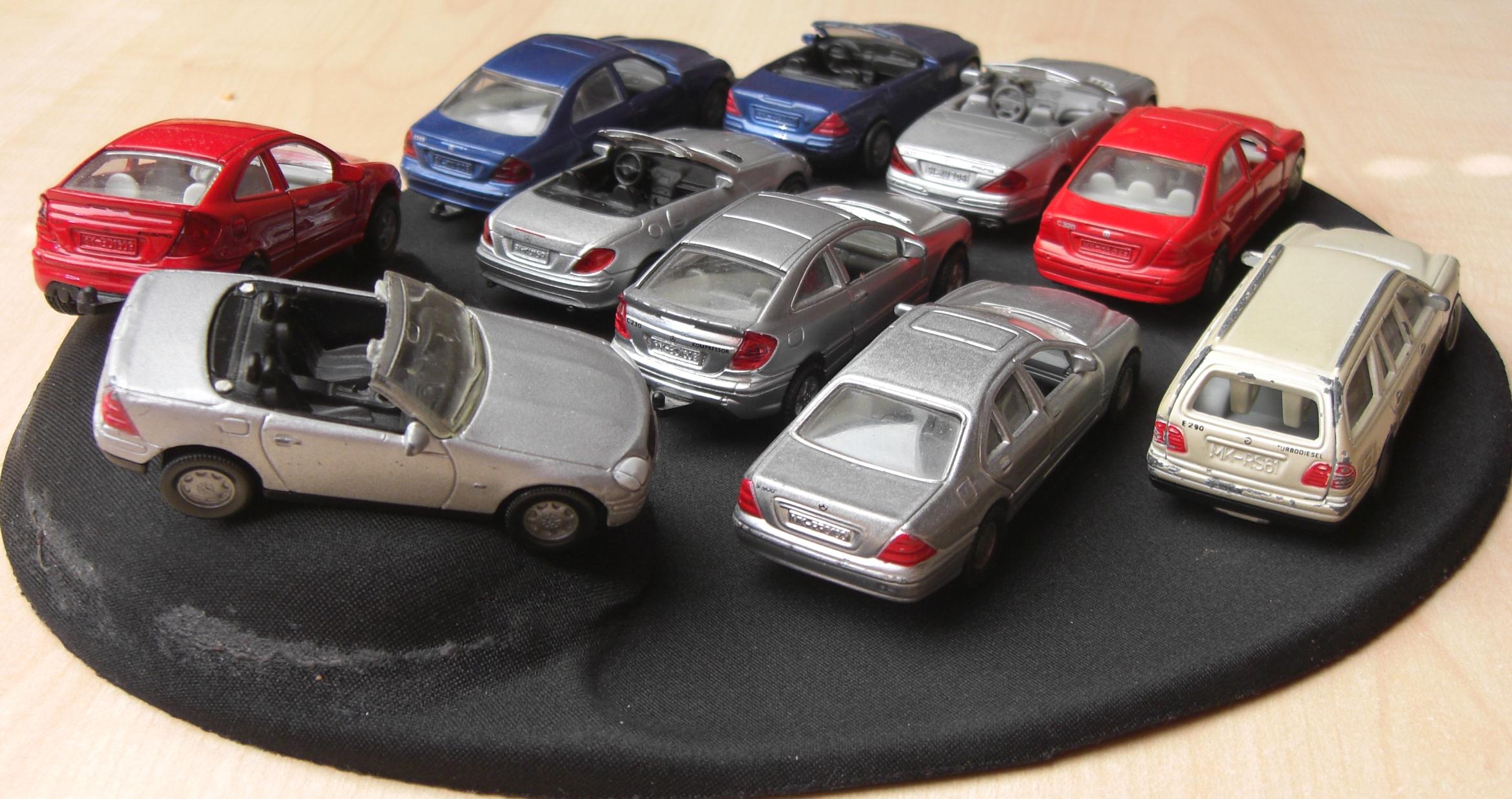 SIKU Mercedes Modelle rear