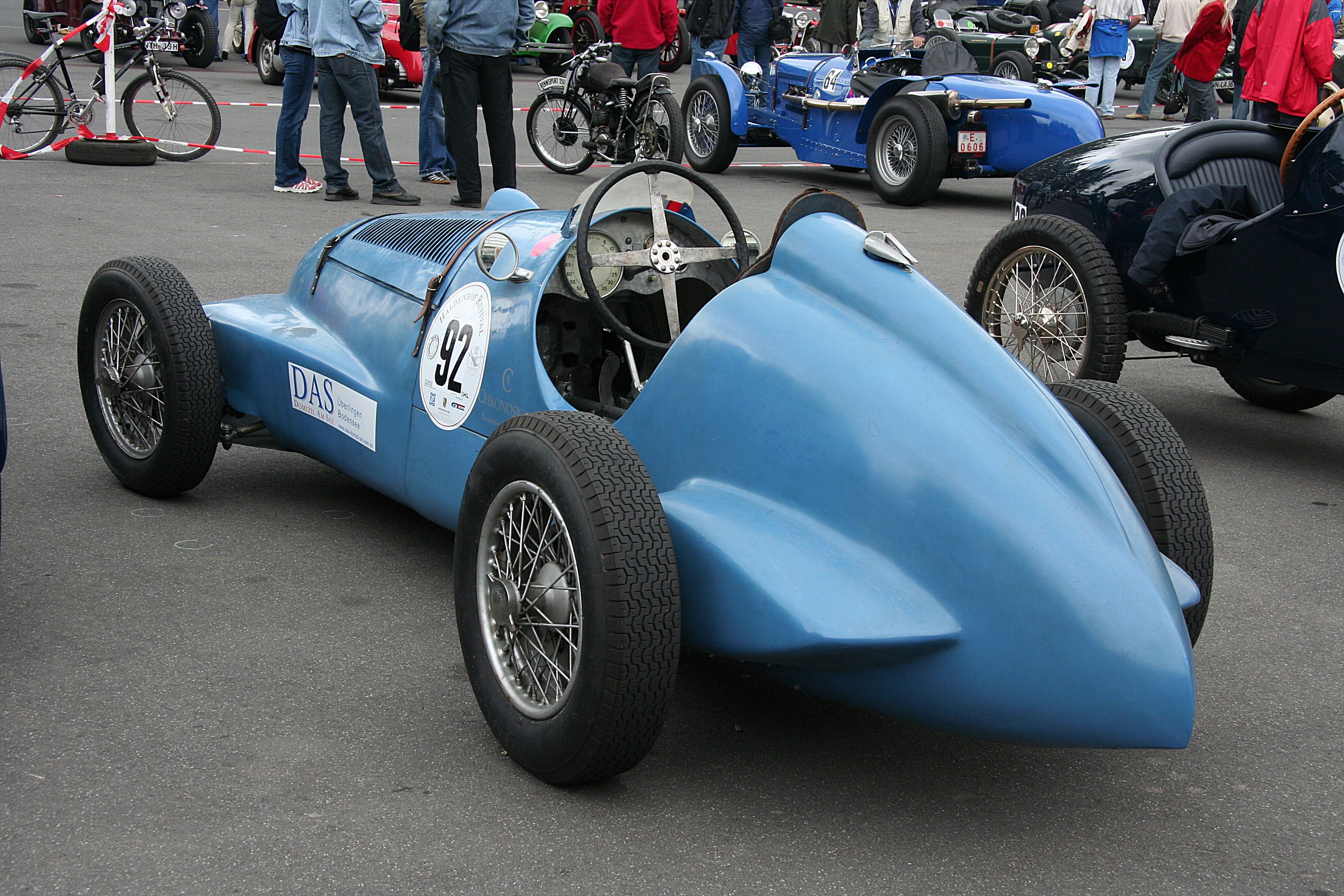 Simca Spezial La Pintade, Bj. 1934 (Heck)