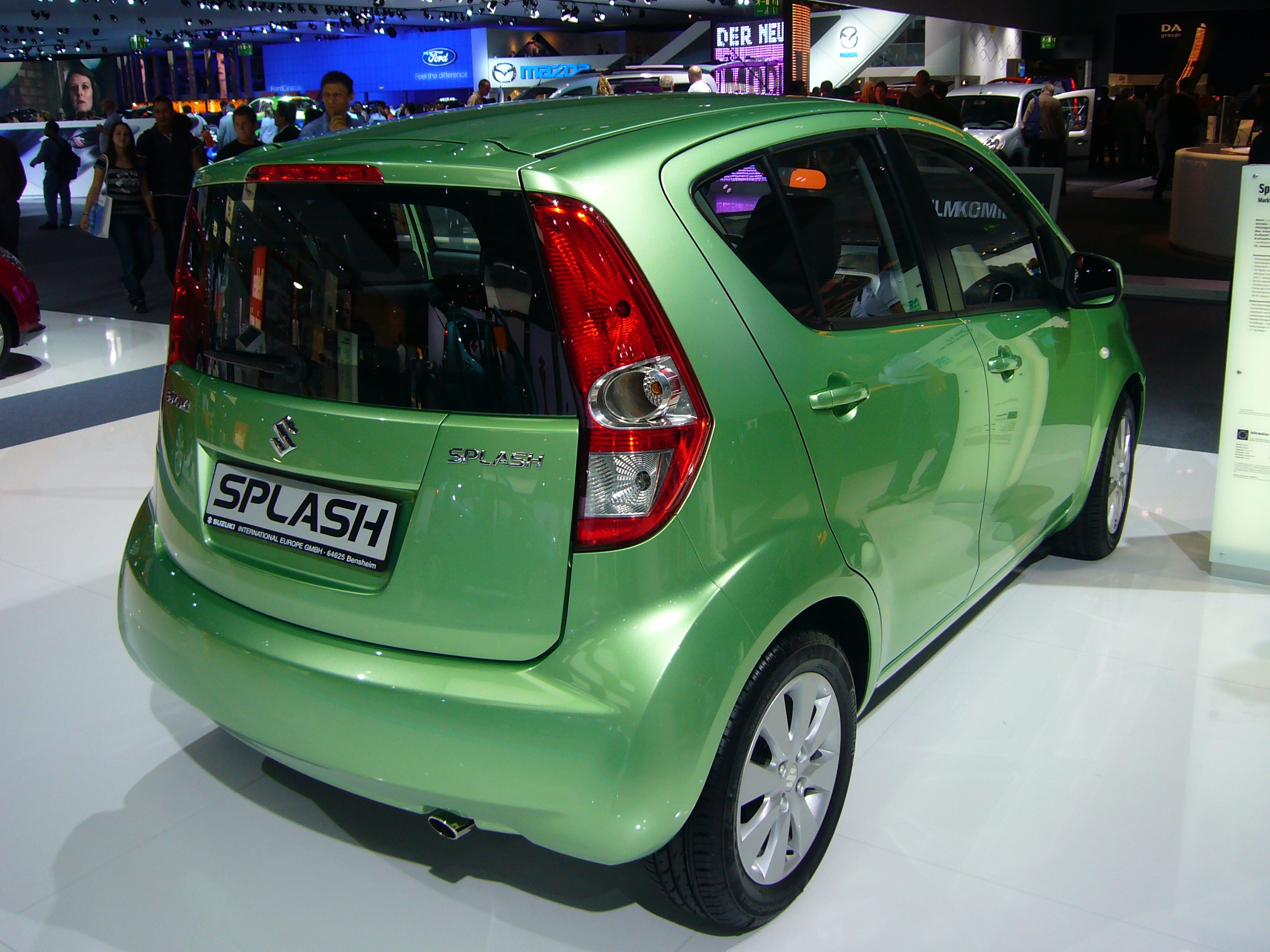 Suzuki Splash (rear quarter)