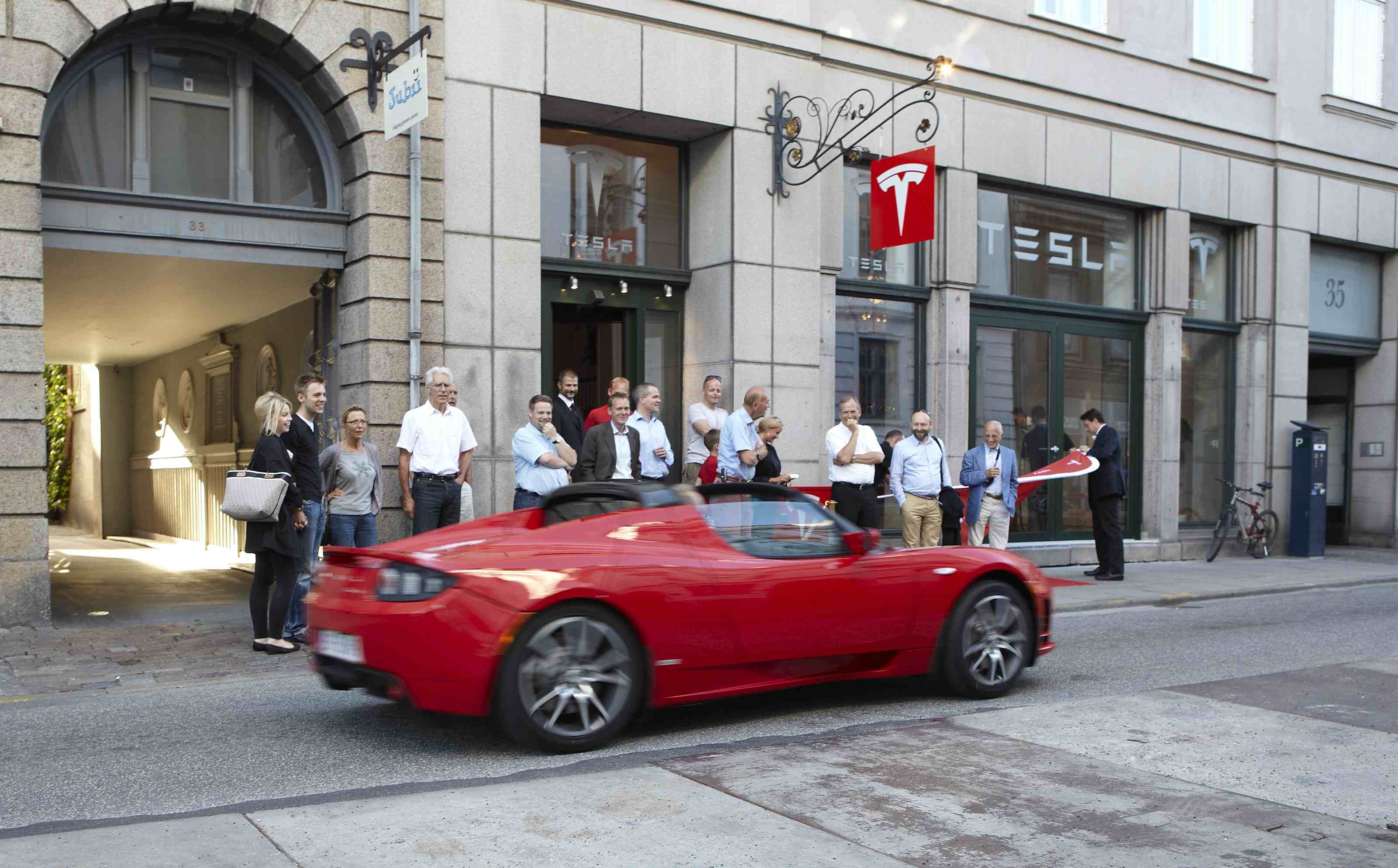 Tesla Copenhagen store