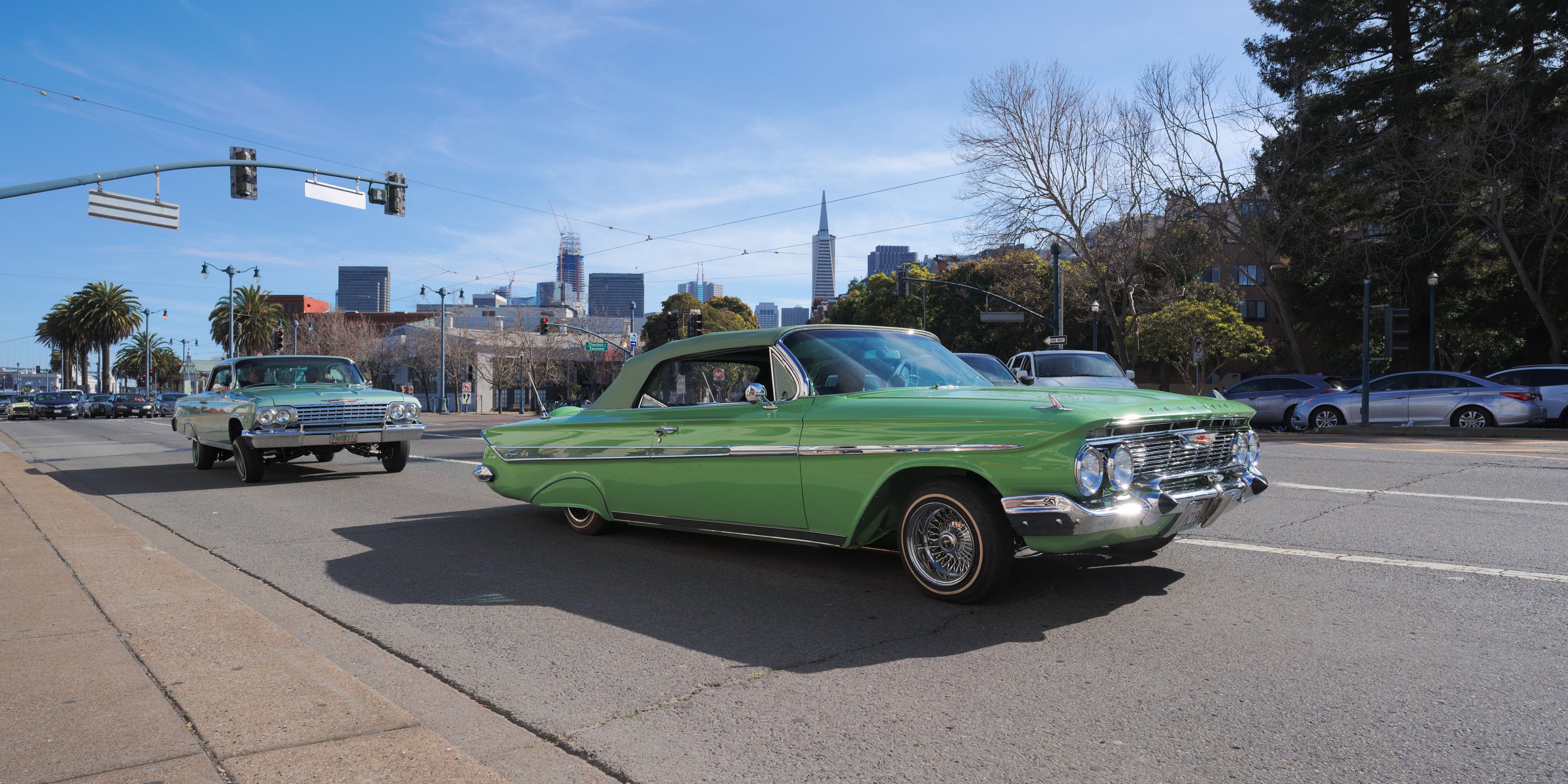1961 Chevrolet Impala convertible in San Francisco