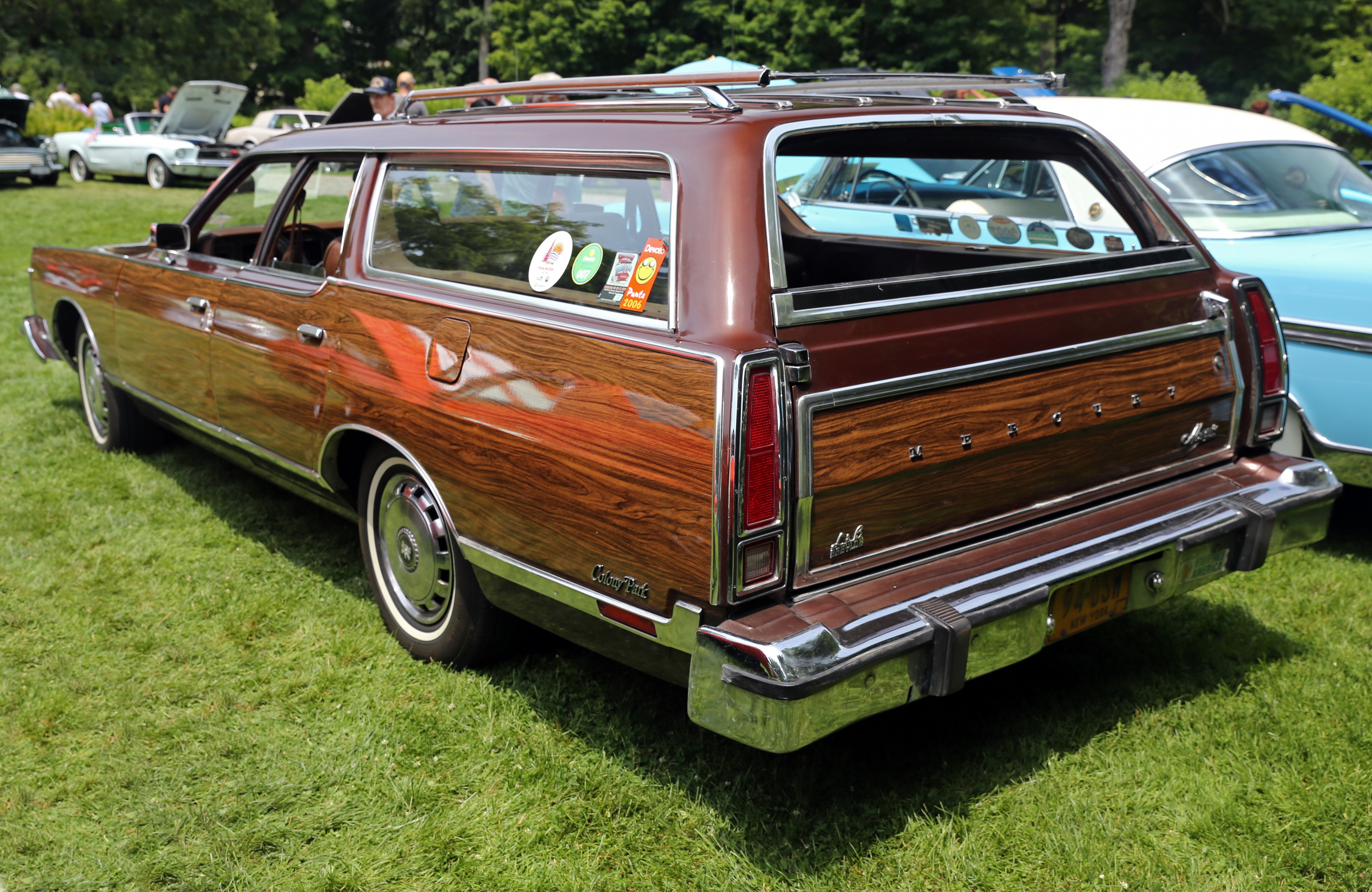 1978 Mercury Colony Park station wagon, rear left