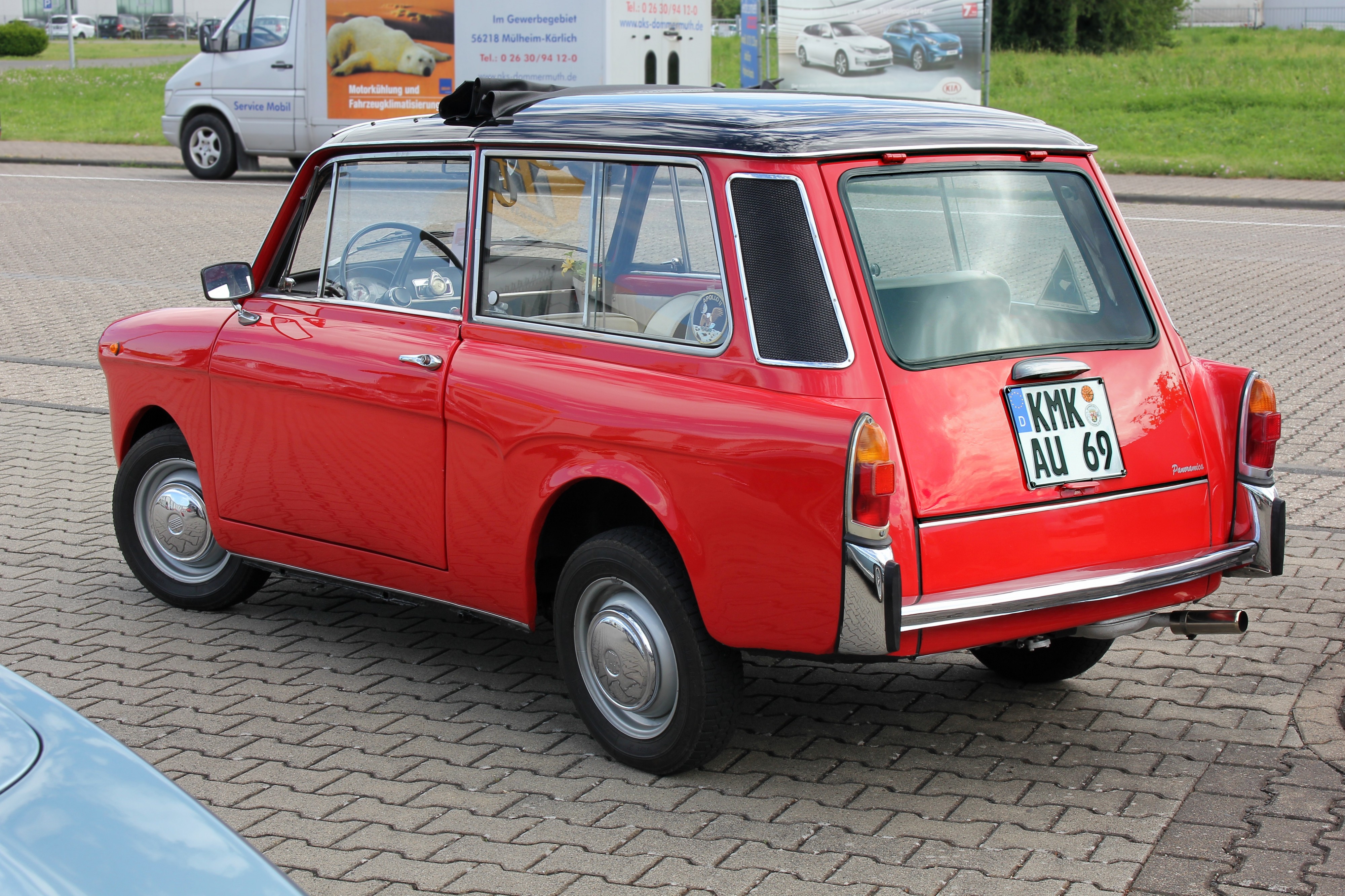 Autobianchi Panoramica, Heck (2017-06-11 Sp)
