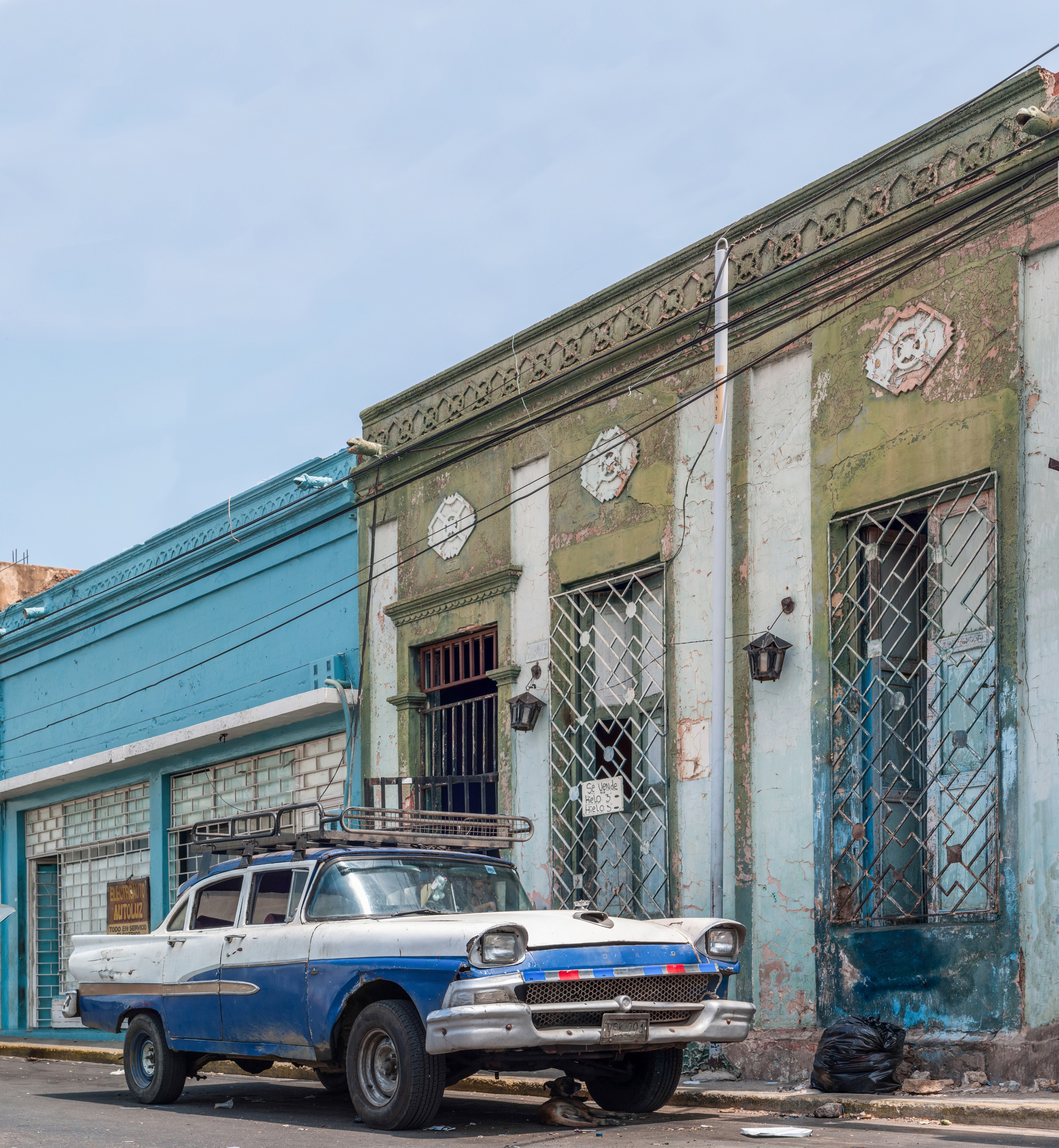 Calle en centro de Maracaibo