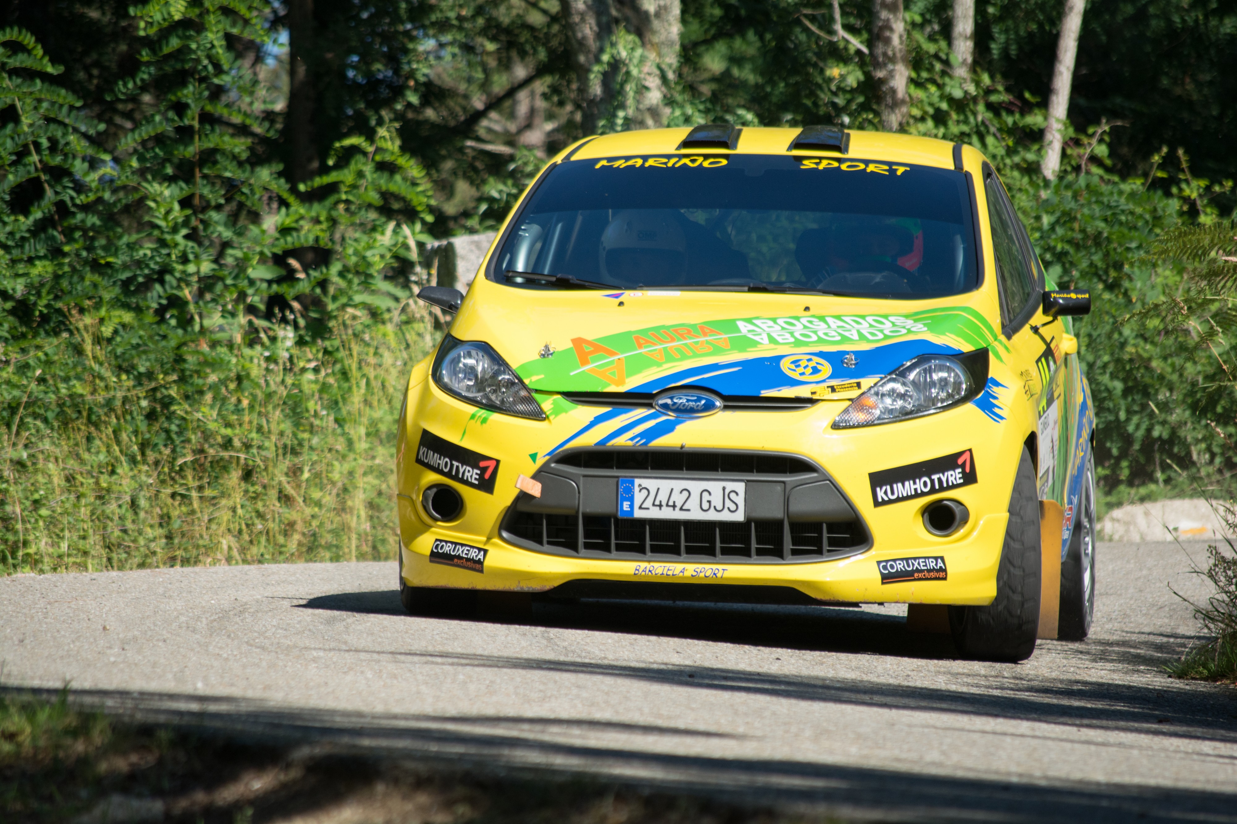 Daniel Mariño in Rally Sur do Condado