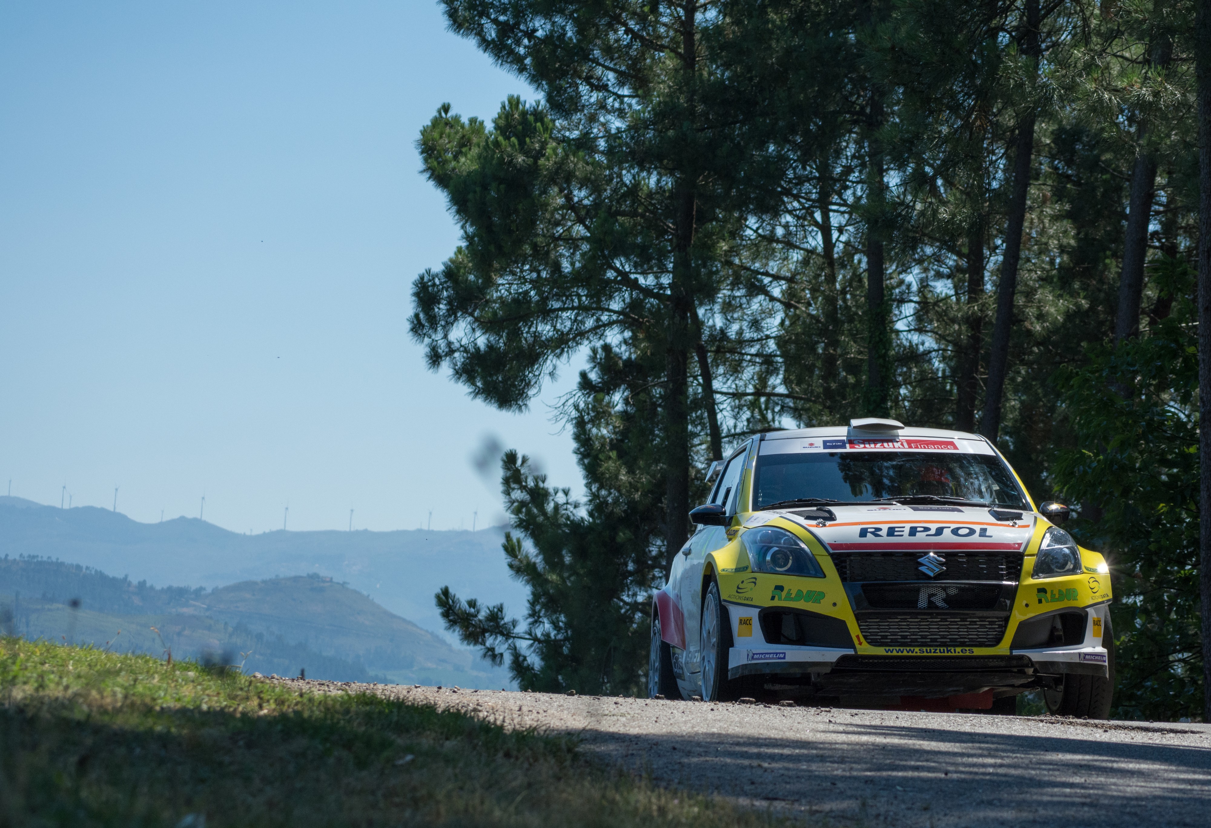 Gorka Antxustegi in Rally Sur do Condado 3