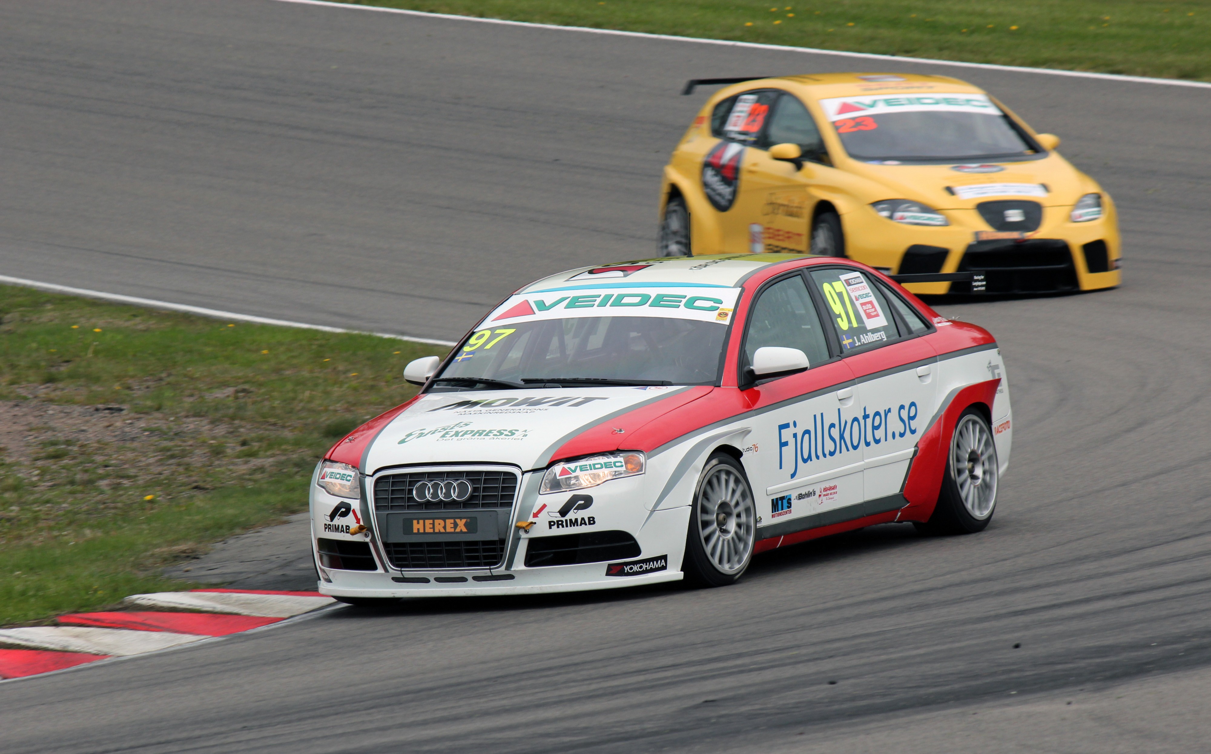 Joakim Ahlberg Audi A4 STCC Ring Knutstorp 2012
