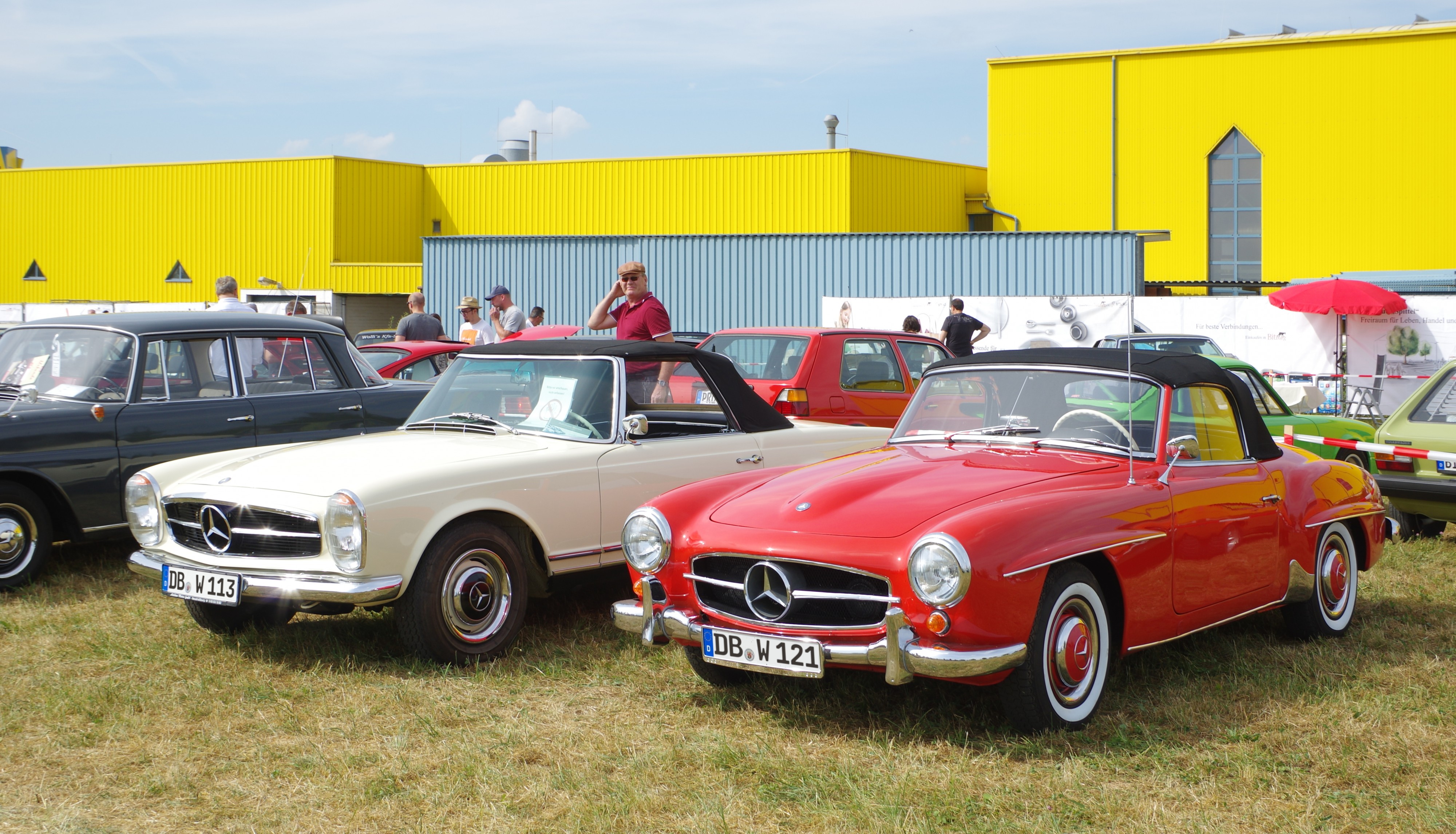 Mercedes Benz W121 und W113 BW 2016-09-03 14-54-28