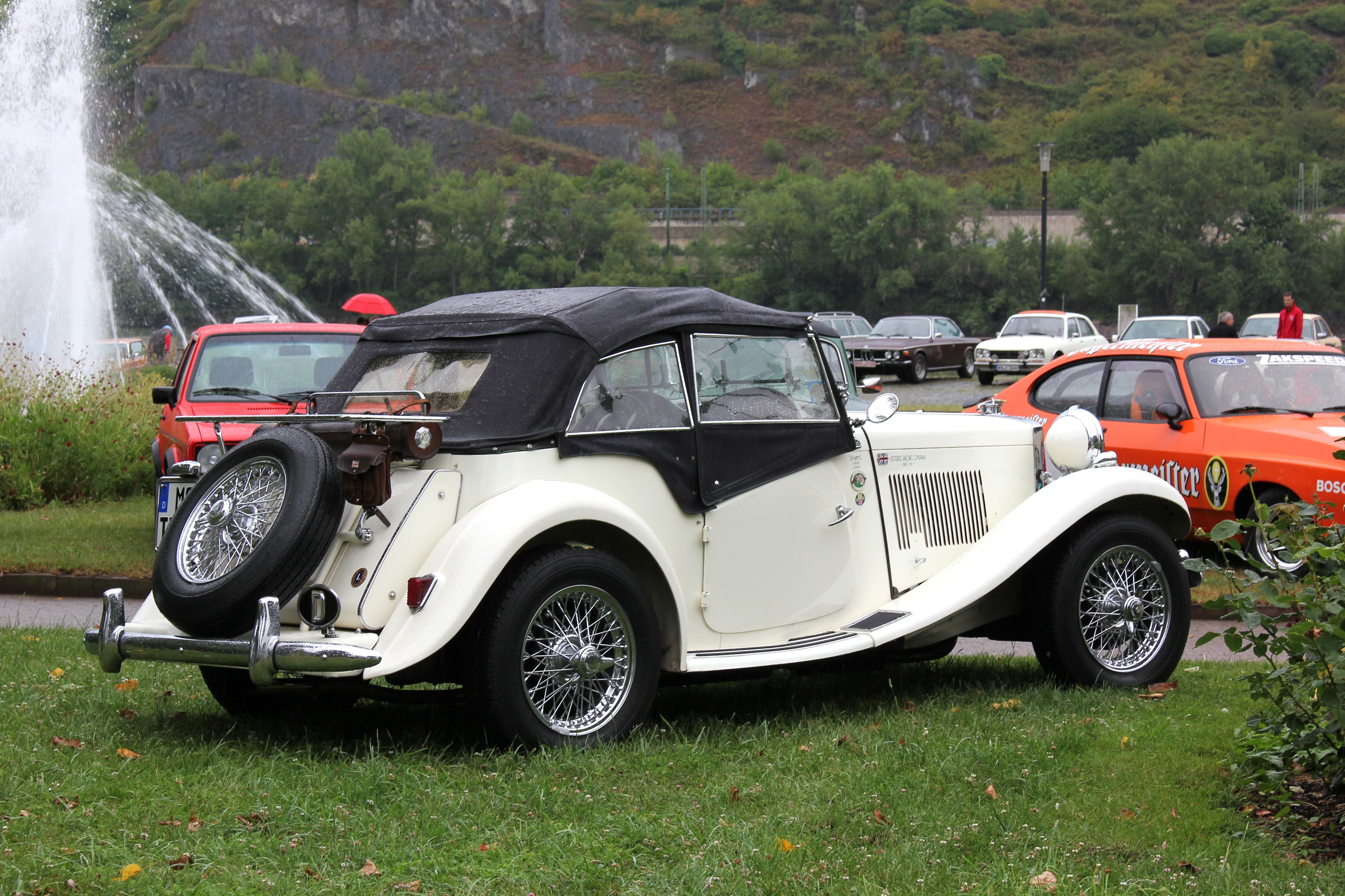 MG TD, Bj. 1951, hinten (2017-07-01 Sp)