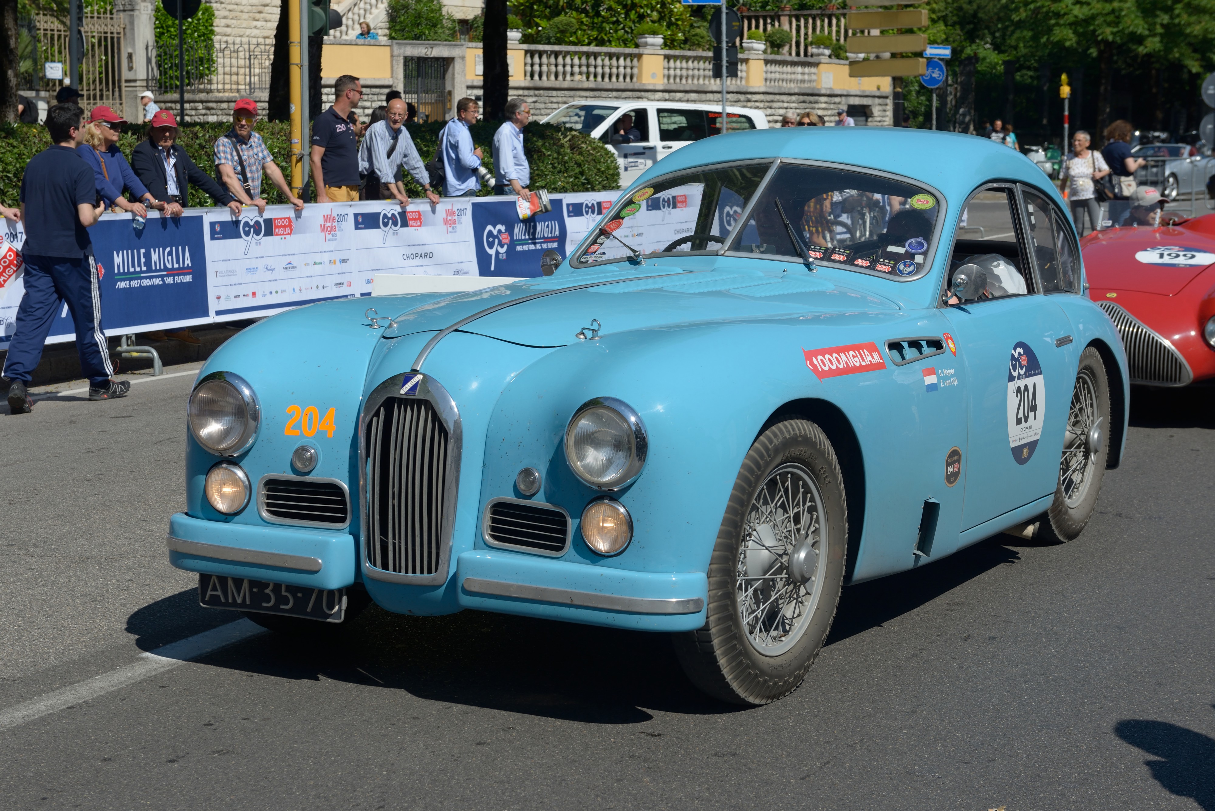 Mille Miglia 2017 Talbot Lago T26 GS Berlinette 1950