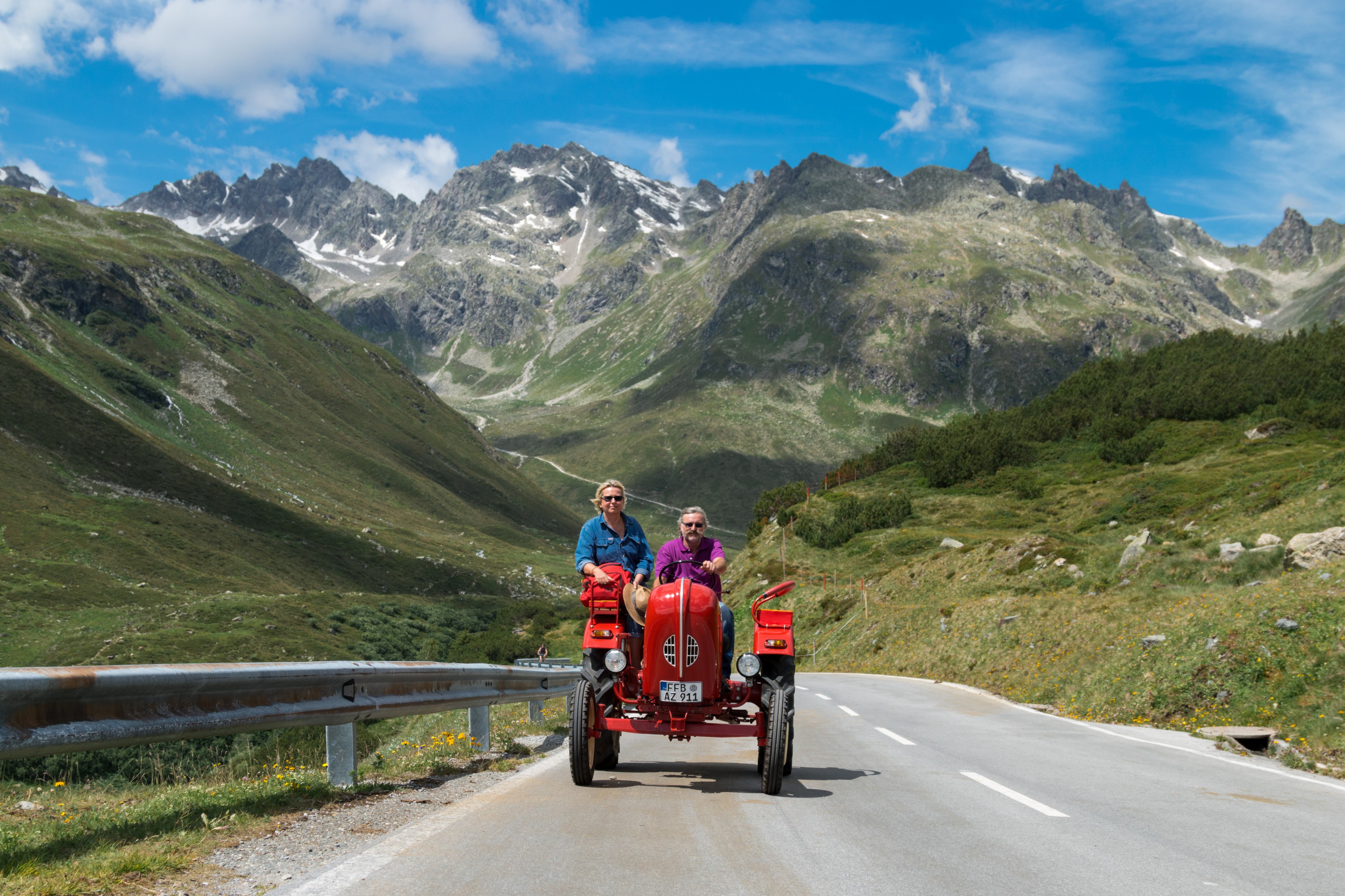 Silvretta Hochalpenstraße Porsche-Diesel Junior