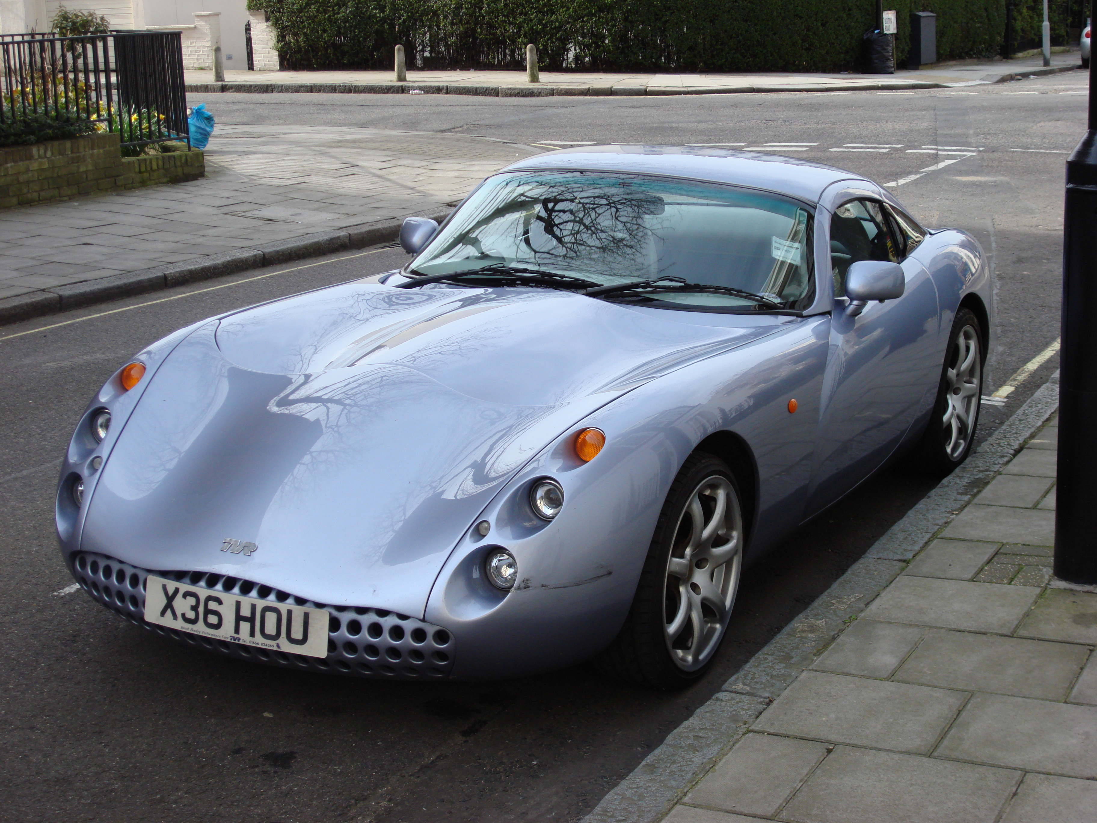 TVR blue gray