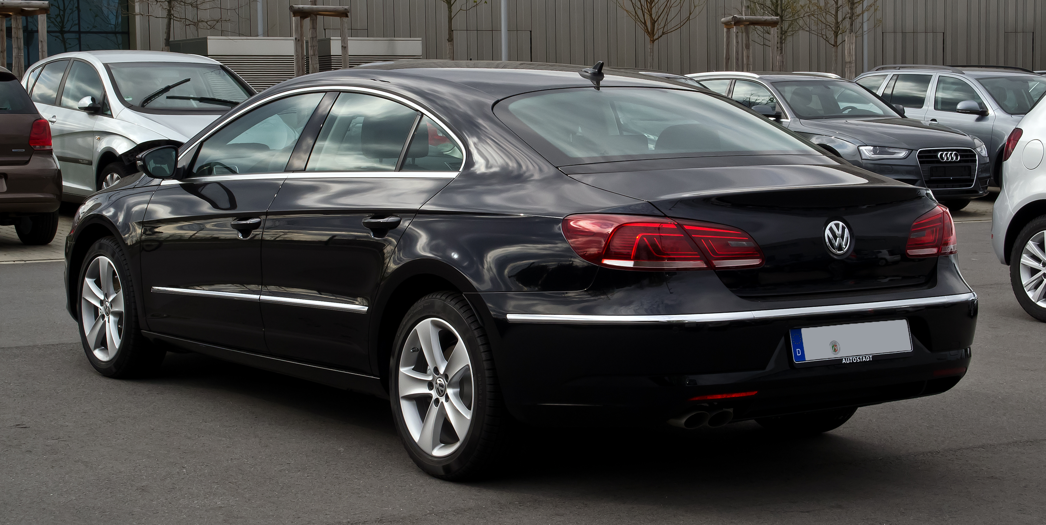 VW CC (Facelift) – Heckansicht, 1. April 2012, Essen