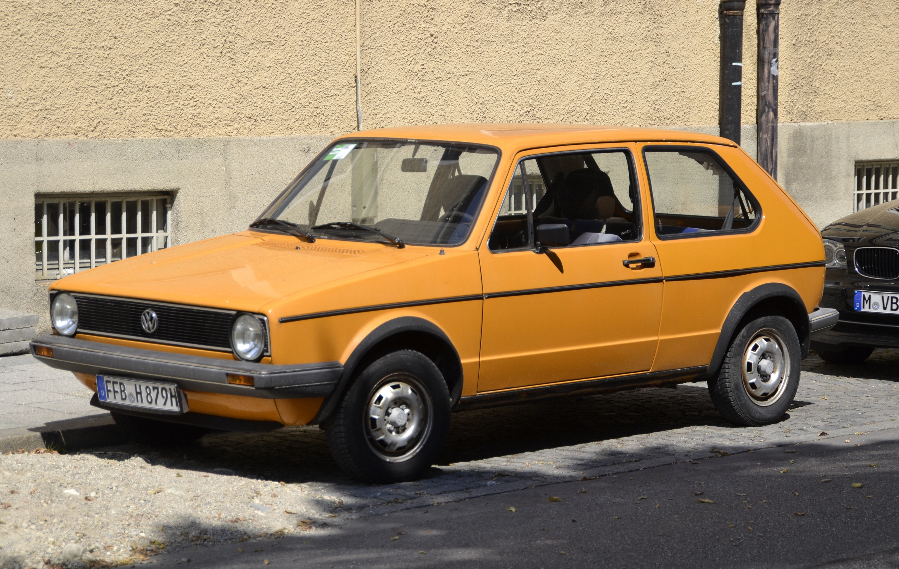 VW Golf I - photographed in 2013