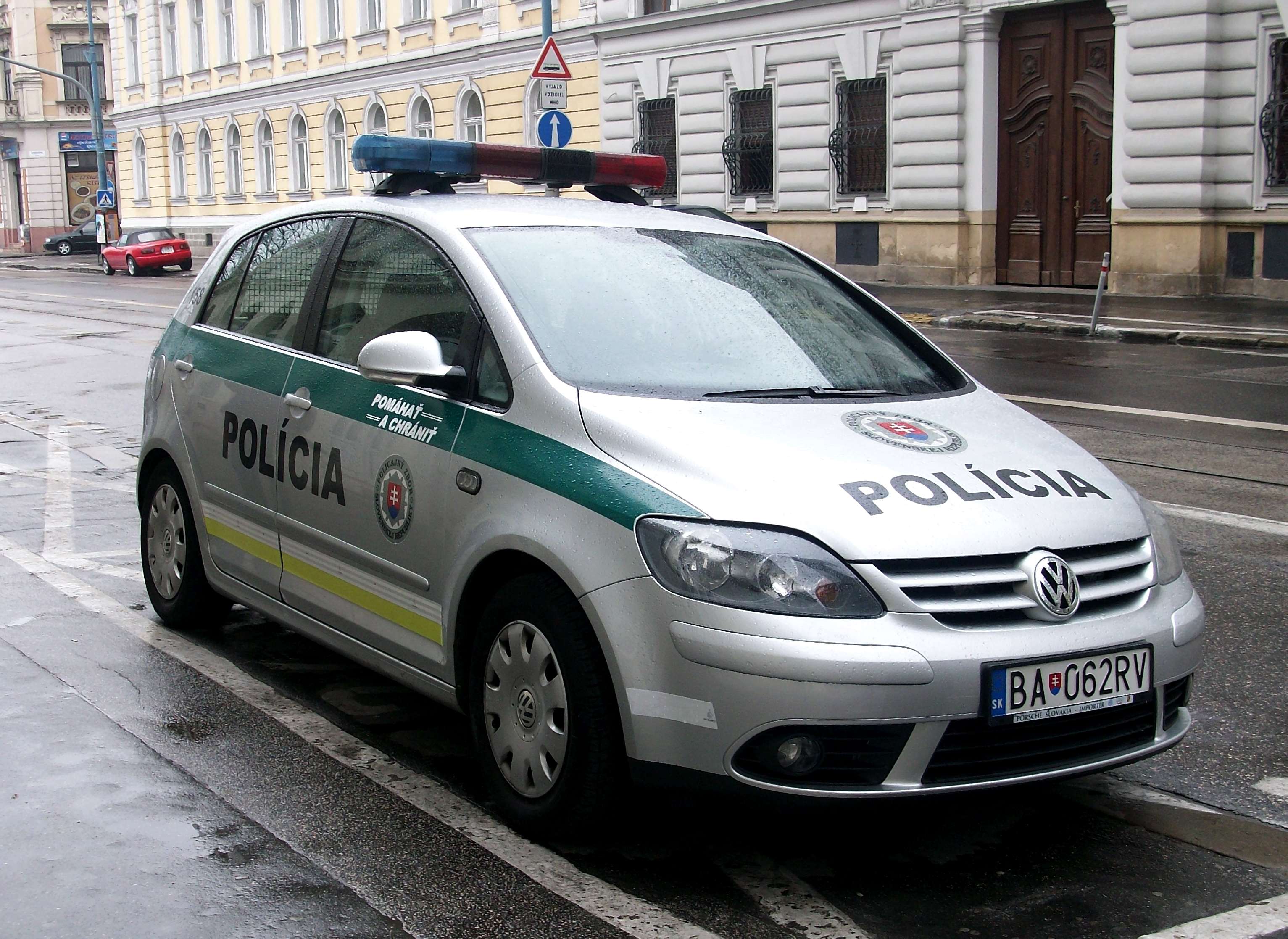 VW Golf Plus Policia, 2012 in Bratislava