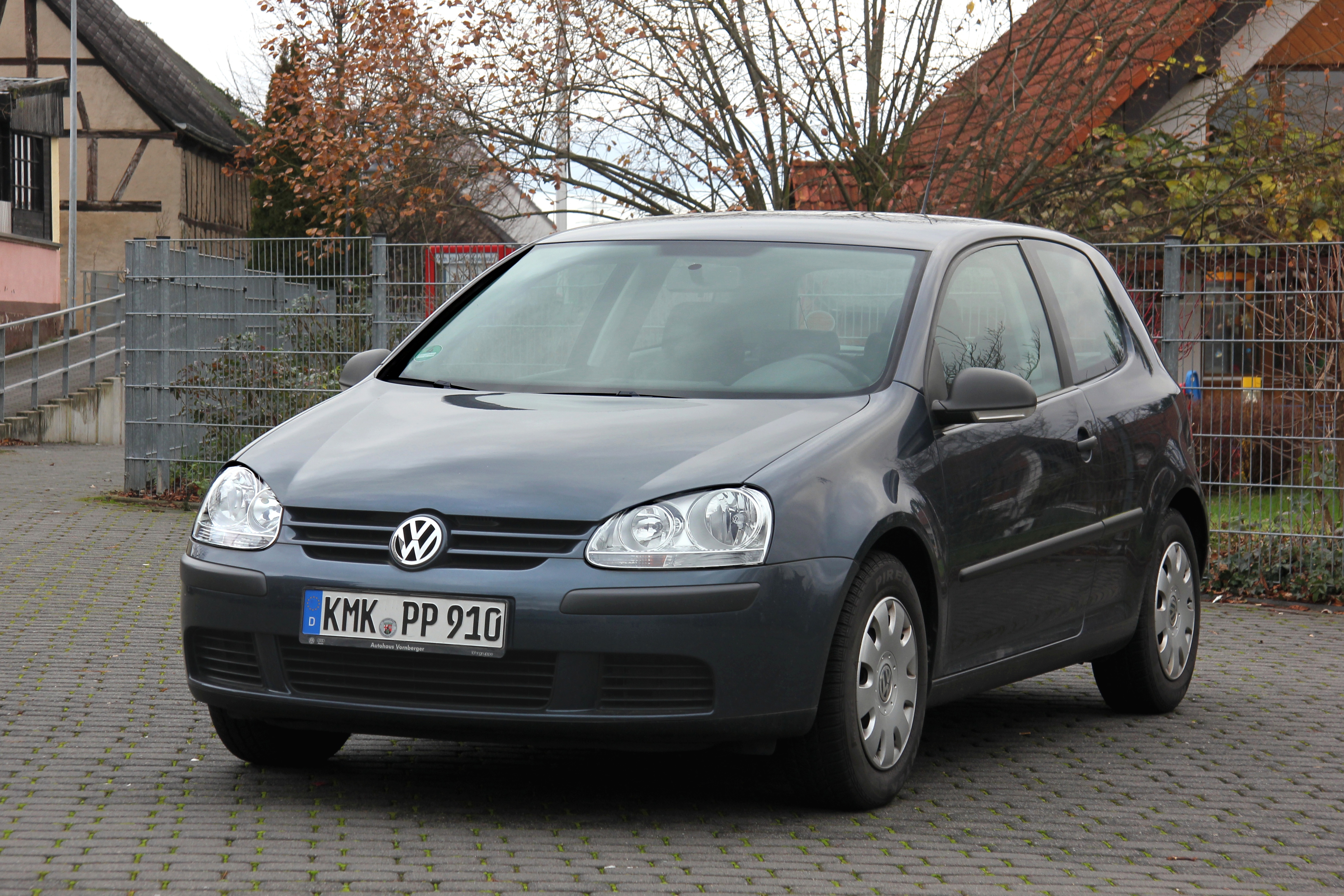 VW Golf V, Bj. 2007, 2-türig, vorn