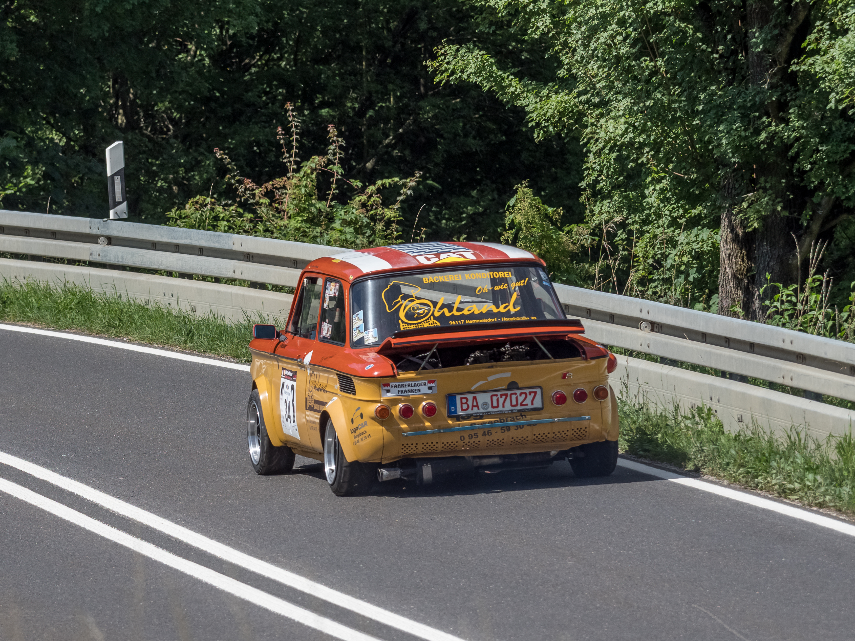Würgau Bergrennen2017 NSU TT 0400