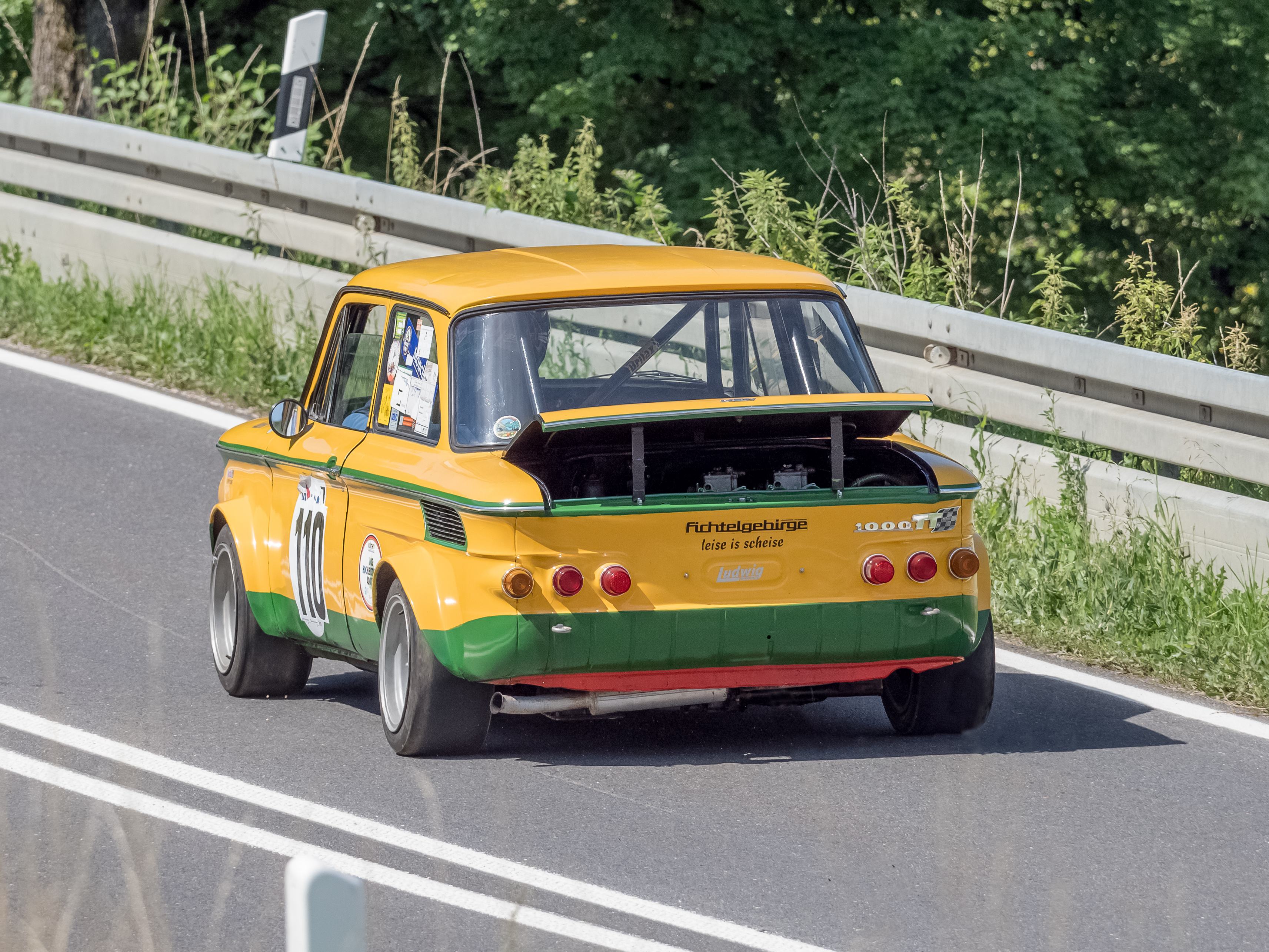 Würgau Bergrennen2017 NSU TT 0456-PSD