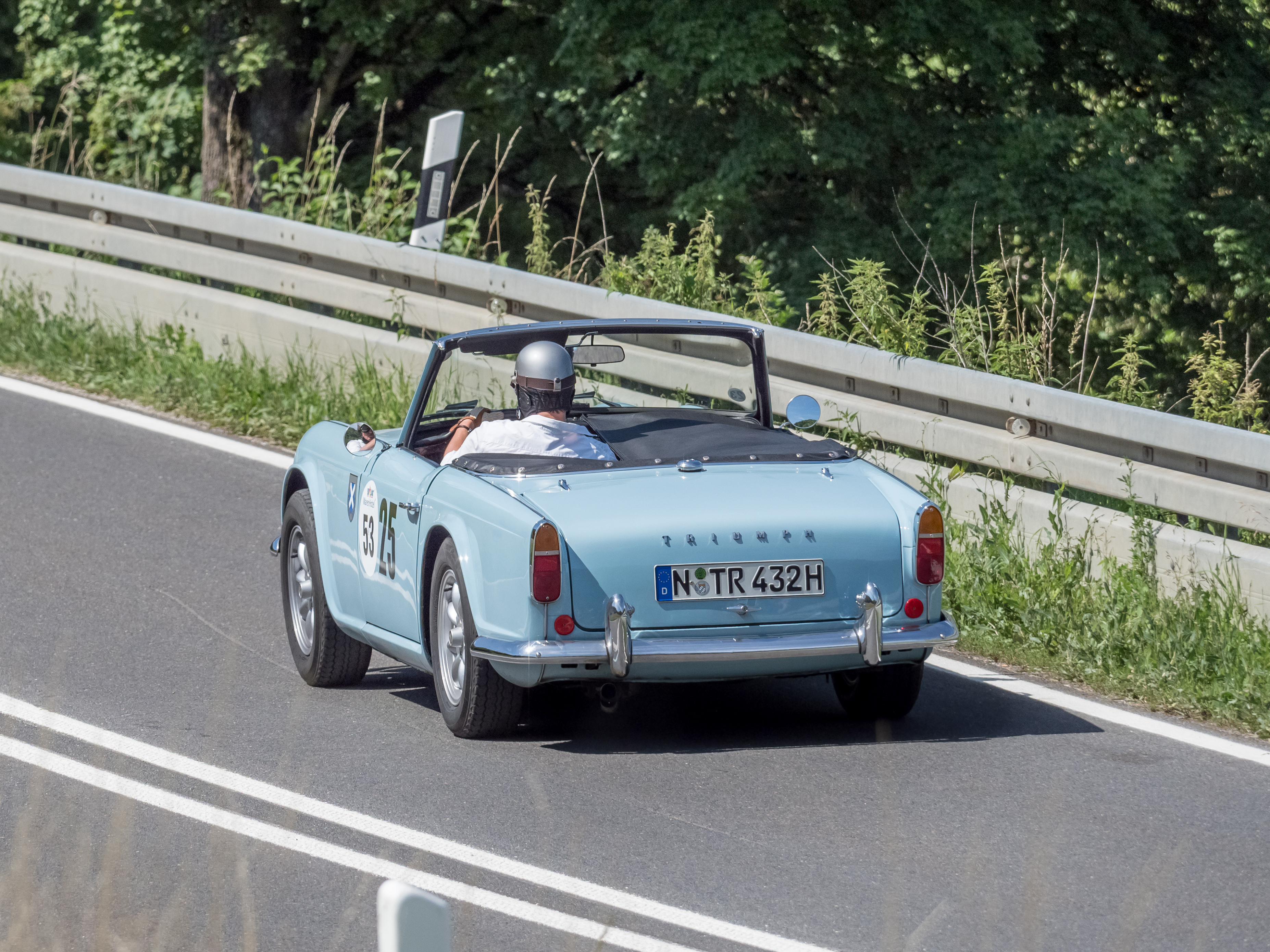 Würgau Bergrennen2017 Triumph TR4 0500