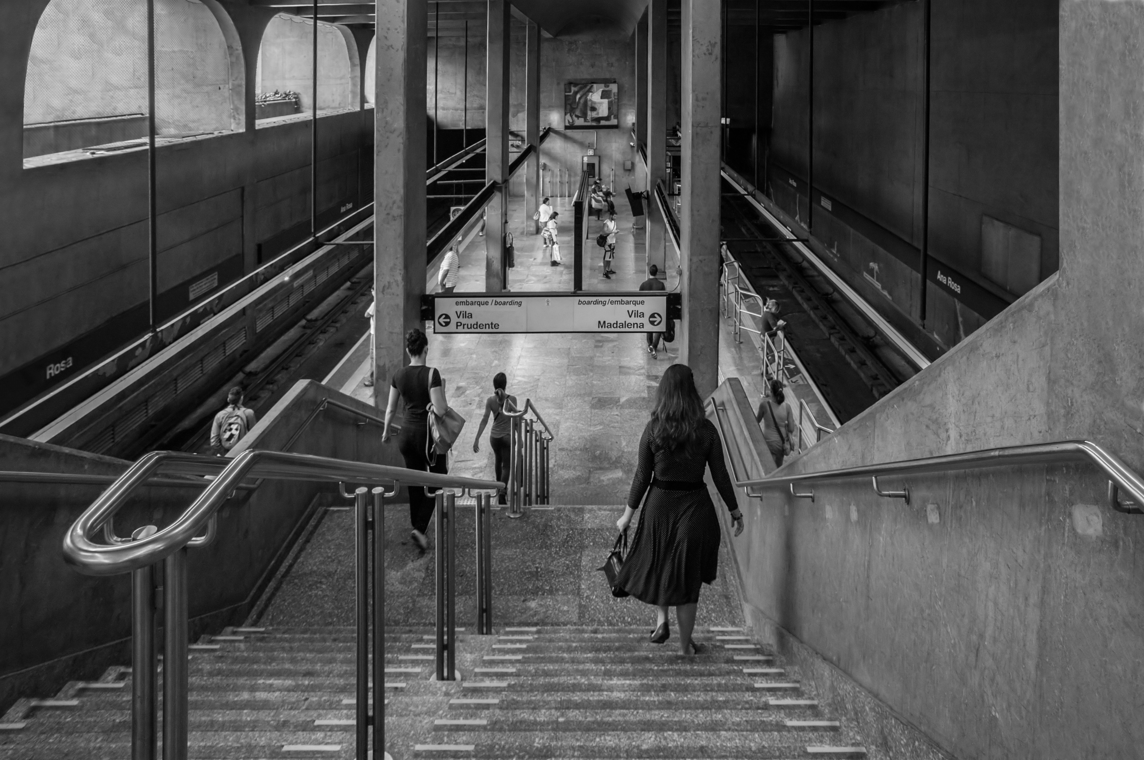 Ana rosa metro station, São Paulo, Brazil