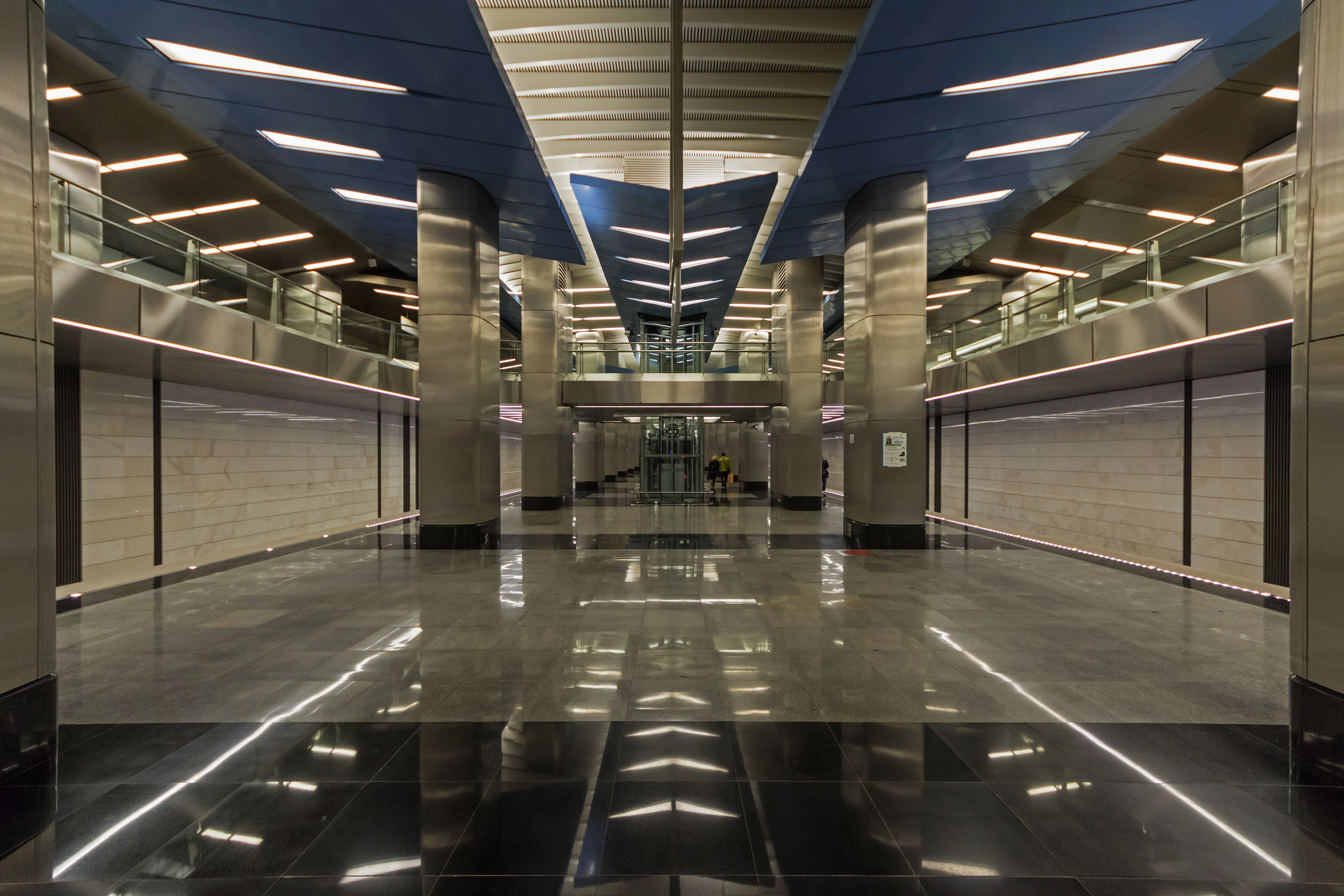Delovoj Centr MosMetro station 01-2015