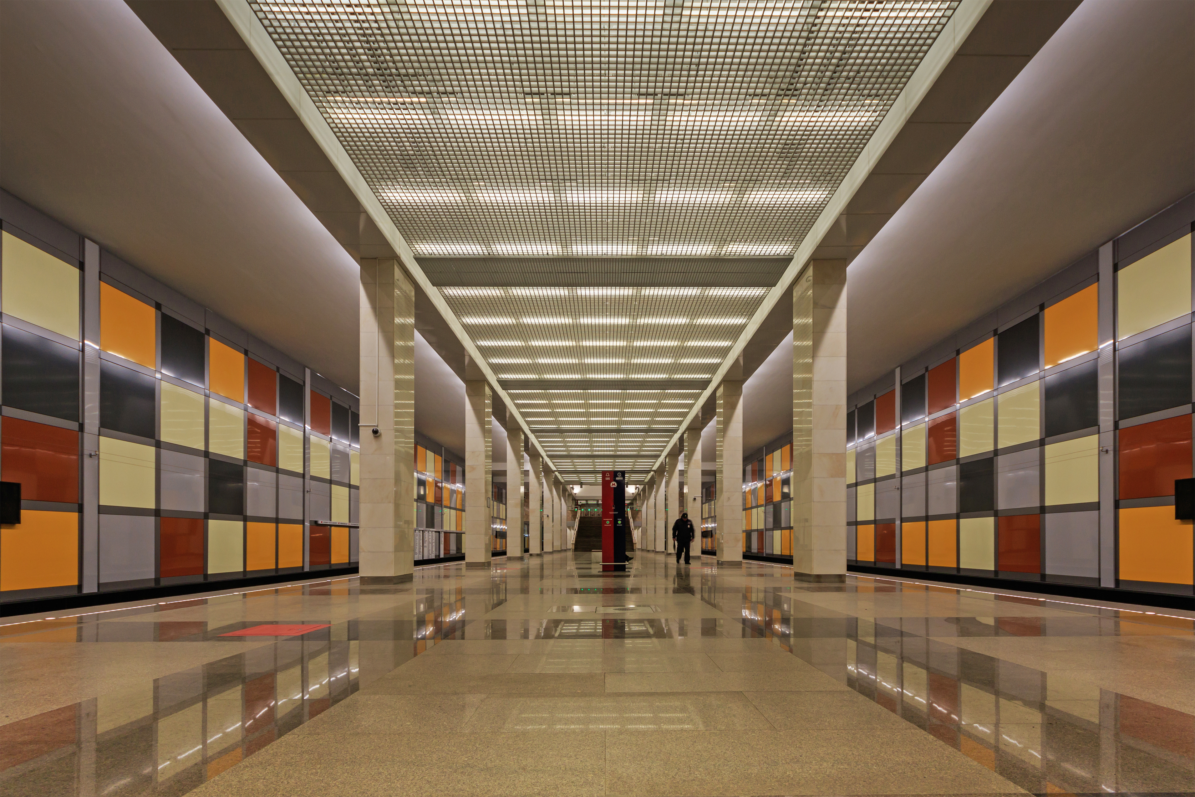 Moscow Salarievo Metro station 04-2016