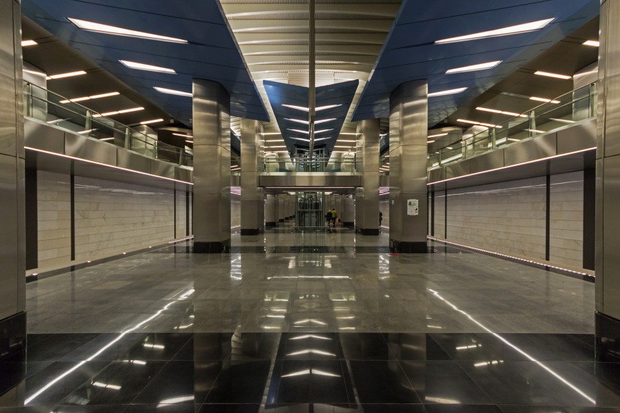 Delovoj Centr MosMetro station 01-2015