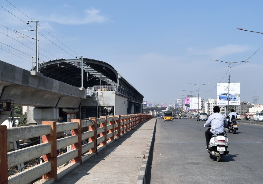 Hyd Metro Bharat Nagar