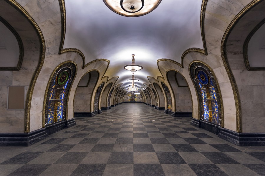 Metro MSK Line5 Novoslobodskaya