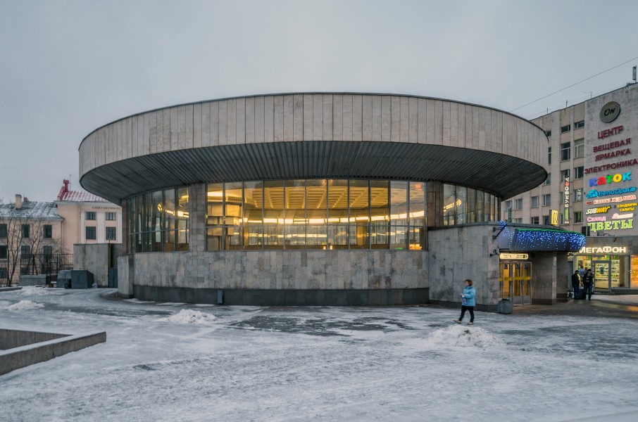 Metro SPB Line3 Proletarskaya Pavilion