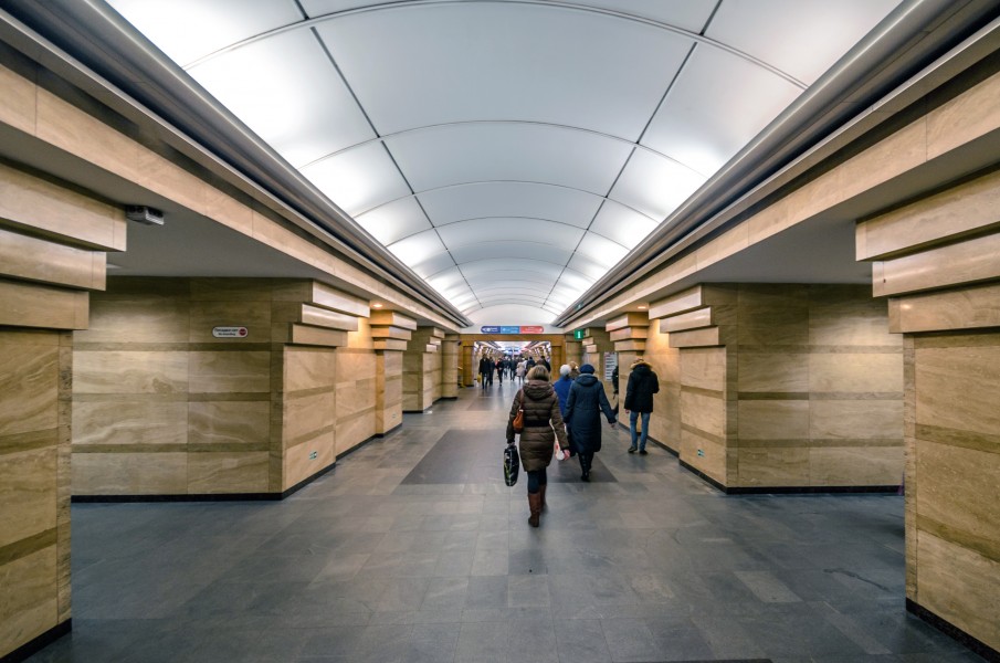 Metro SPB Line4 Spasskaya Central Hall