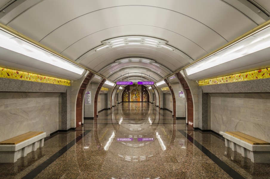 Metro SPB Line5 Bukharestskaya с