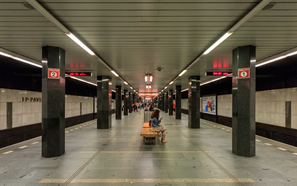 Prague 07-2016 Metro img4 LineC IPPavlova
