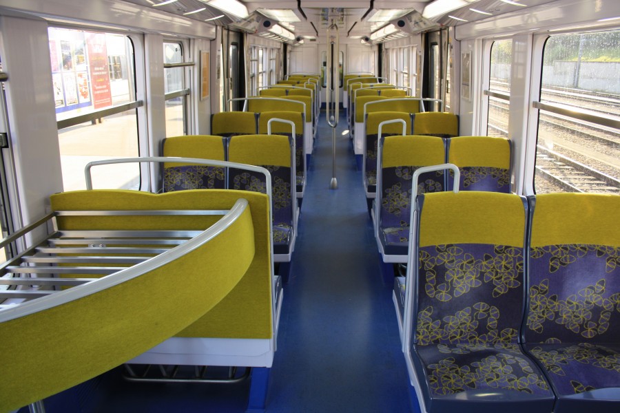 Renovated train interiors of MI 79 R 05