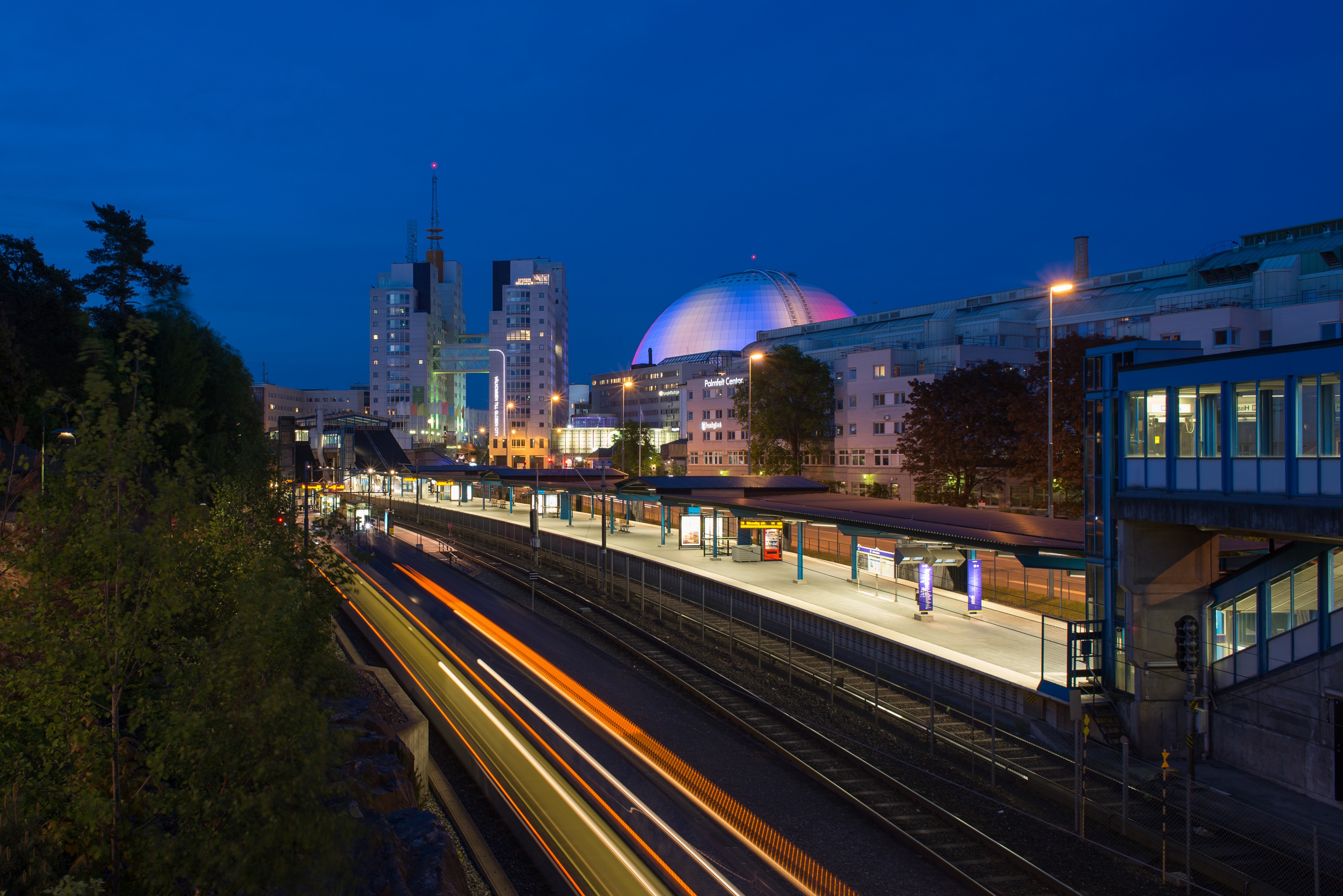 Globen metro station May 2016