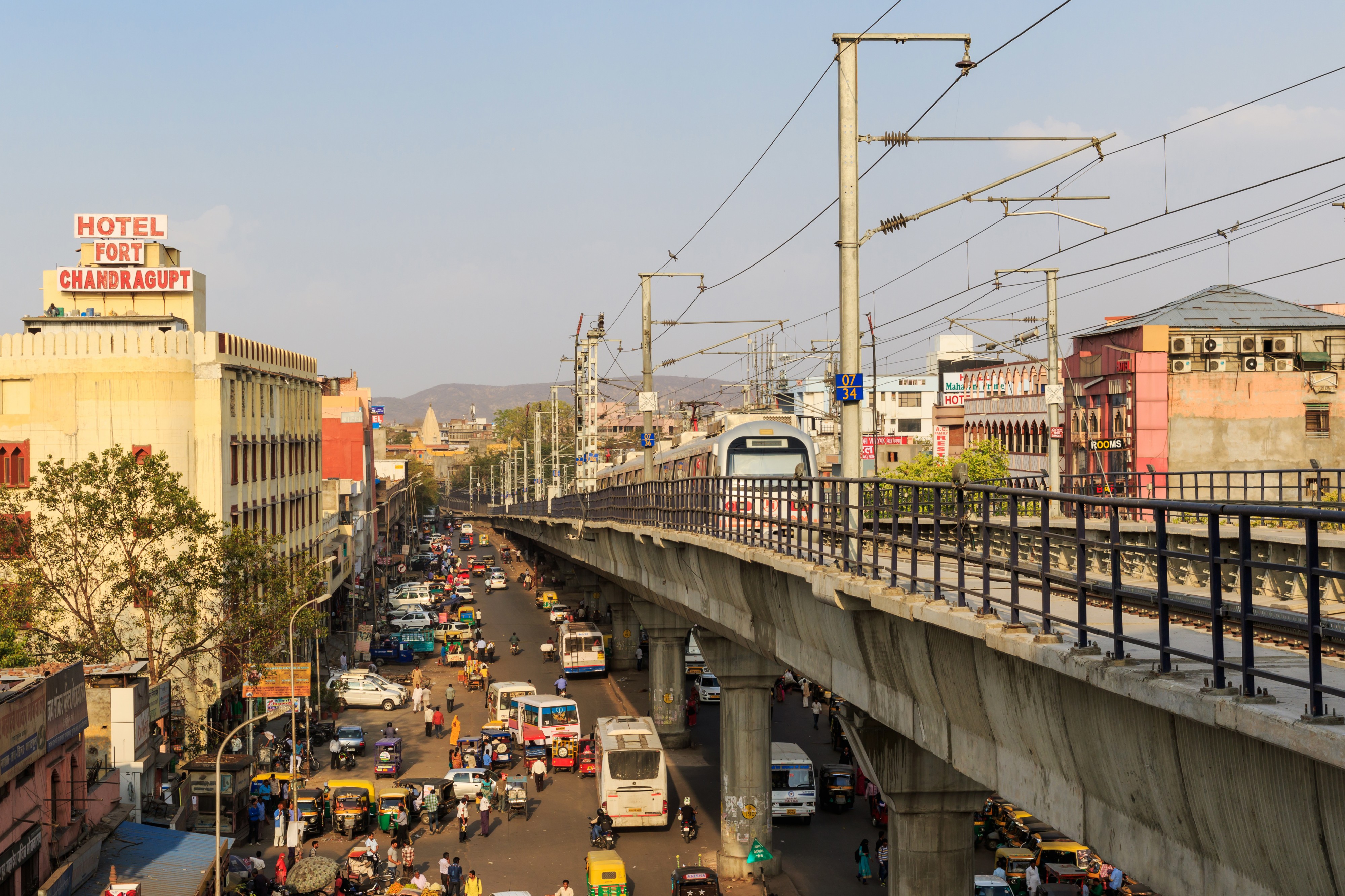 Jaipur 03-2016 35 Jaipur Metro